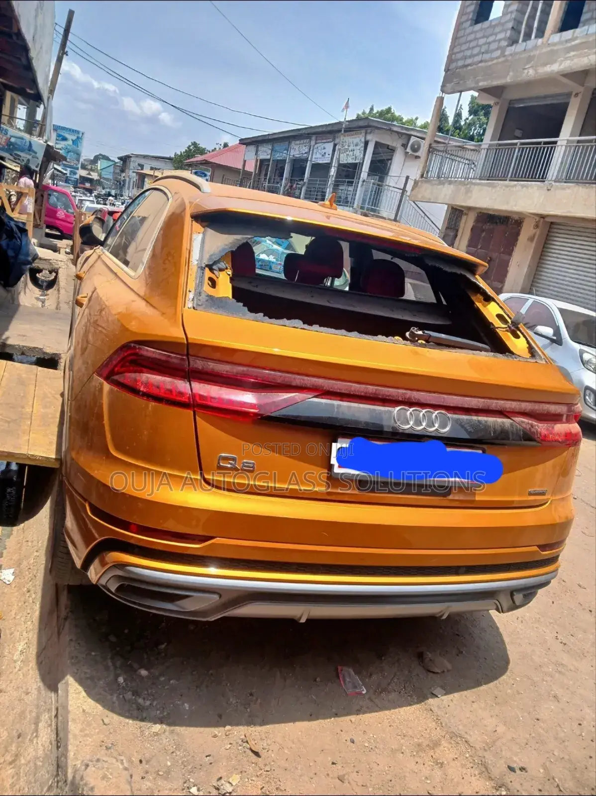 Audi Sq8/ Q8 Heated Back Tailgate Window Back Glass Available