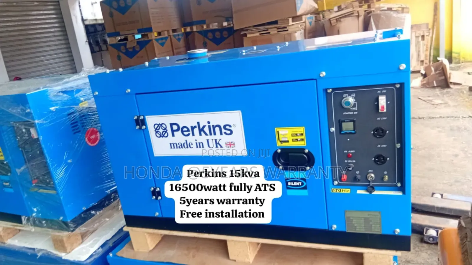 Uk Perkins 15kva 16500watt Diesel Generator Fully Ats 15kva