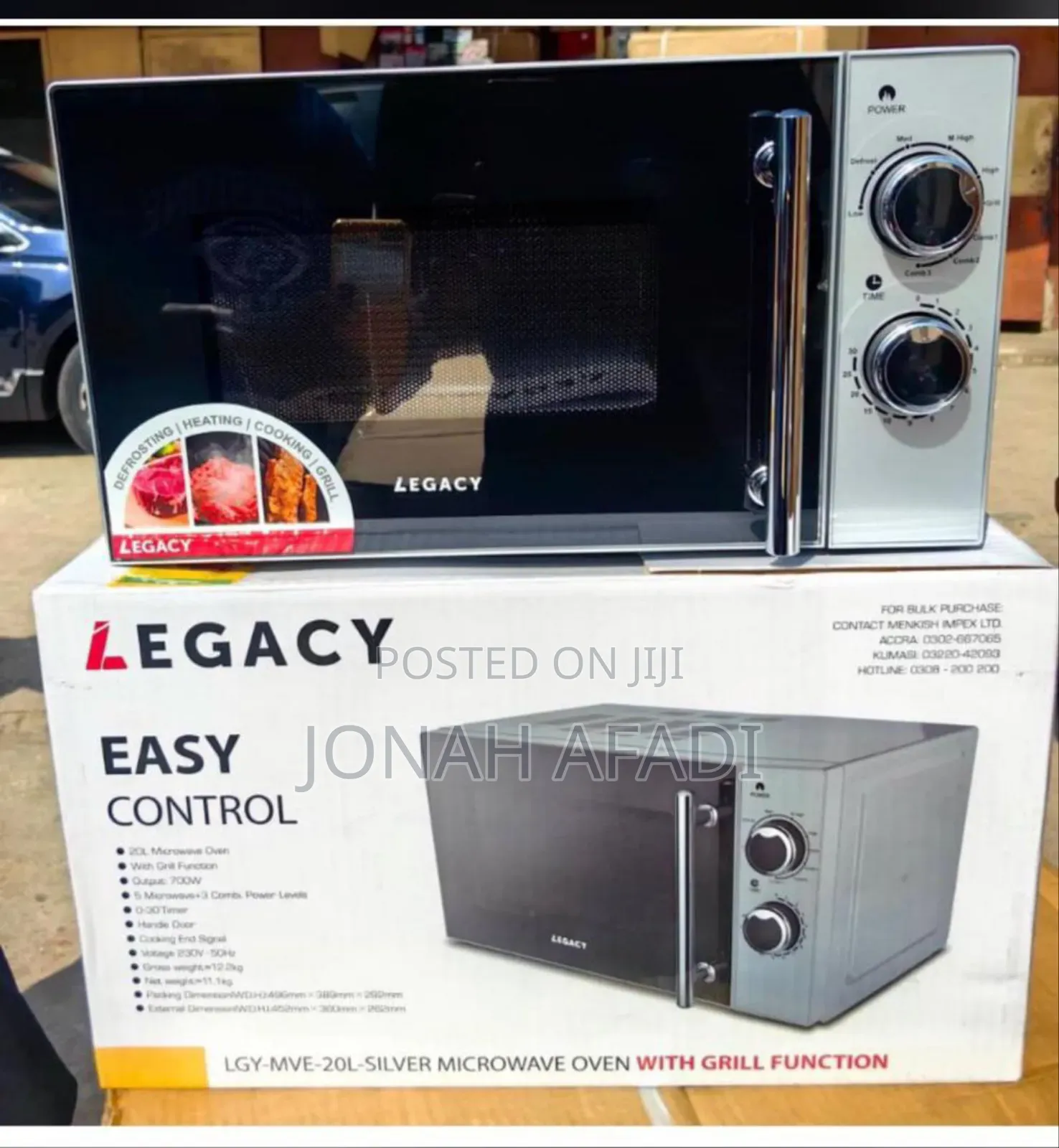 Legacy 20ltr Microwave With Grill
