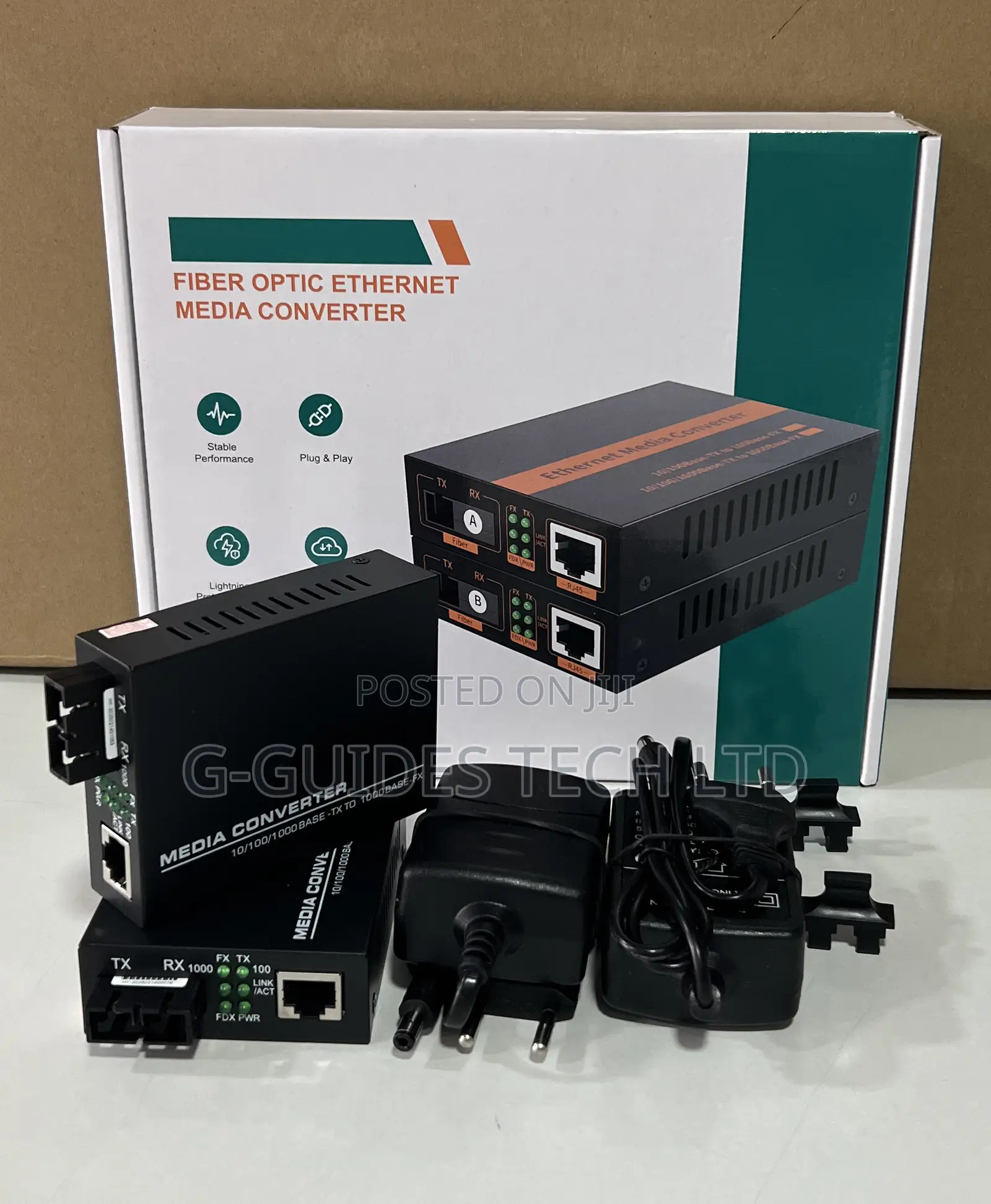 Fiber Optic Ethernet Media Converter GSD-11s20c 20km