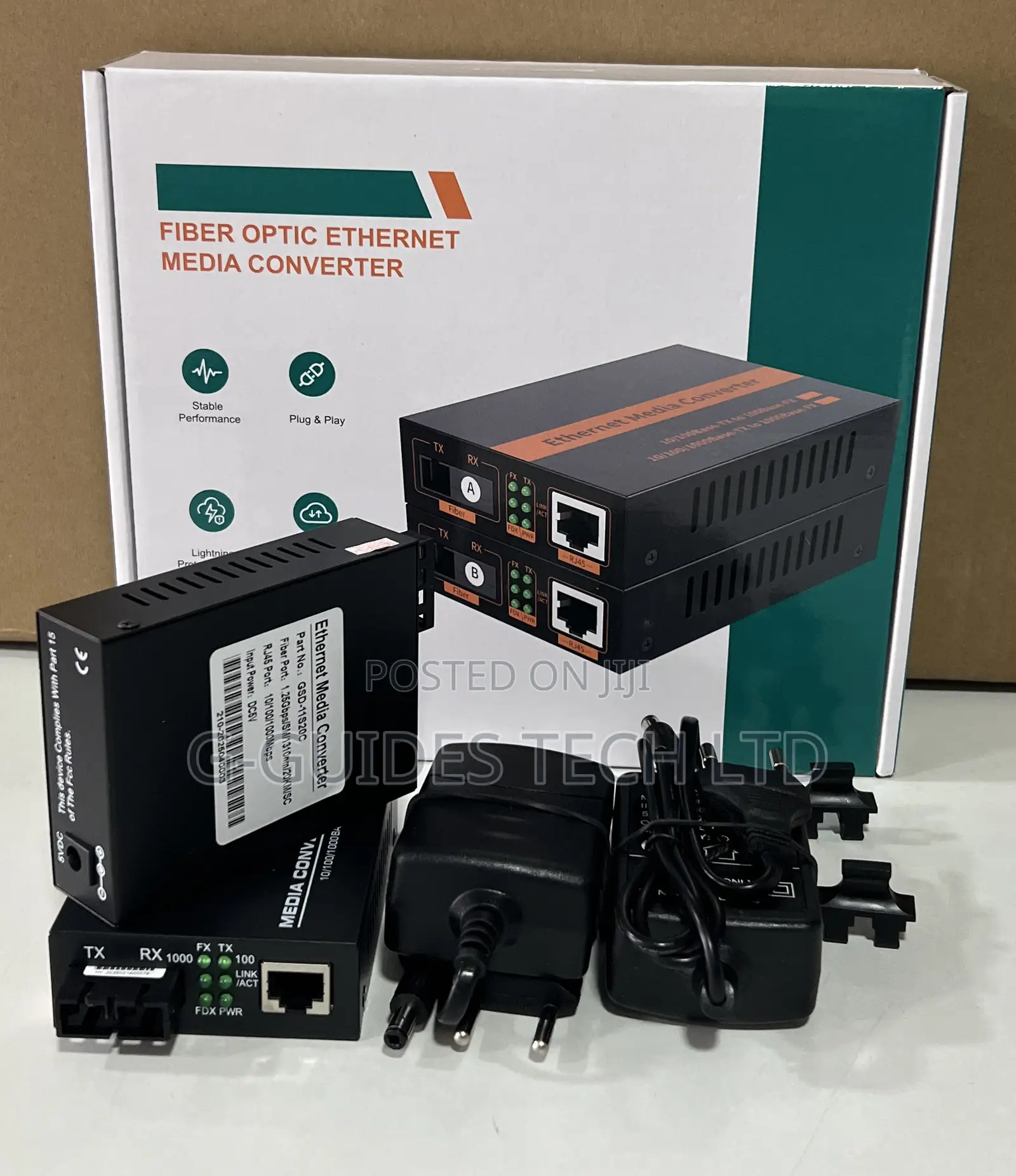 Fiber Optic Ethernet Media Converter GSD-11s20c 20km