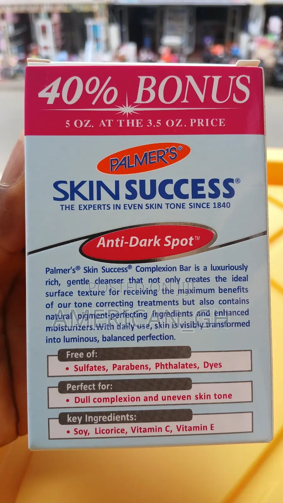 Palmers Skin Success Bar Soap