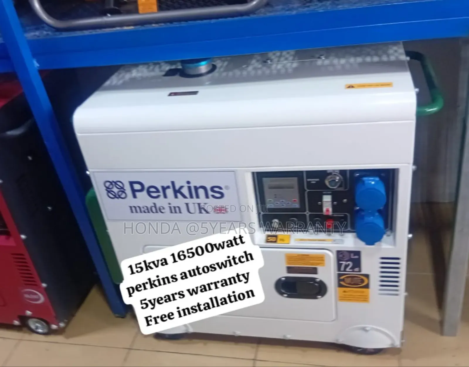Long Lasting Perkins 15kva 16500watt Diesel Generator 15kva