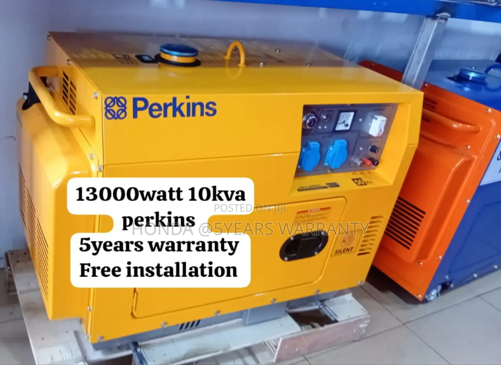 Disaster Relief Effort Perkins 10kva 13000watt Generator
