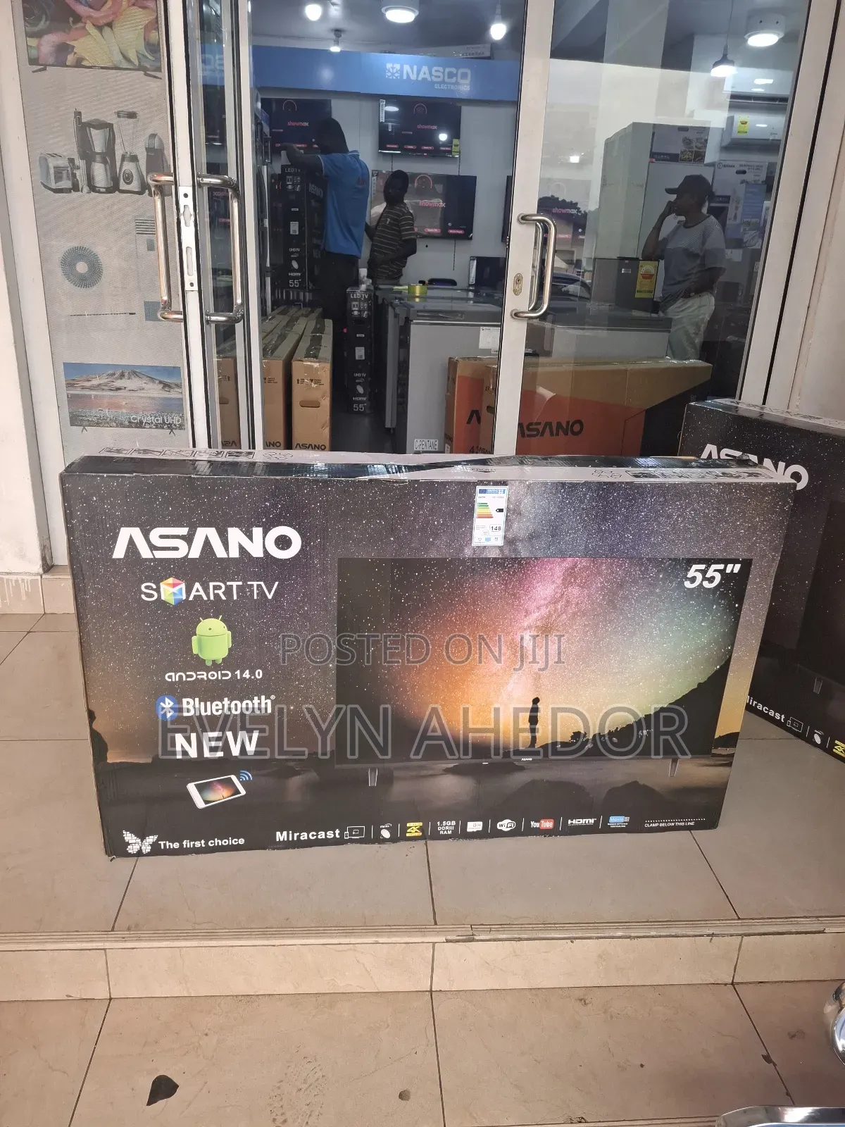 Asano 55inches Smart Android Tv Uhd Brand New for Sale