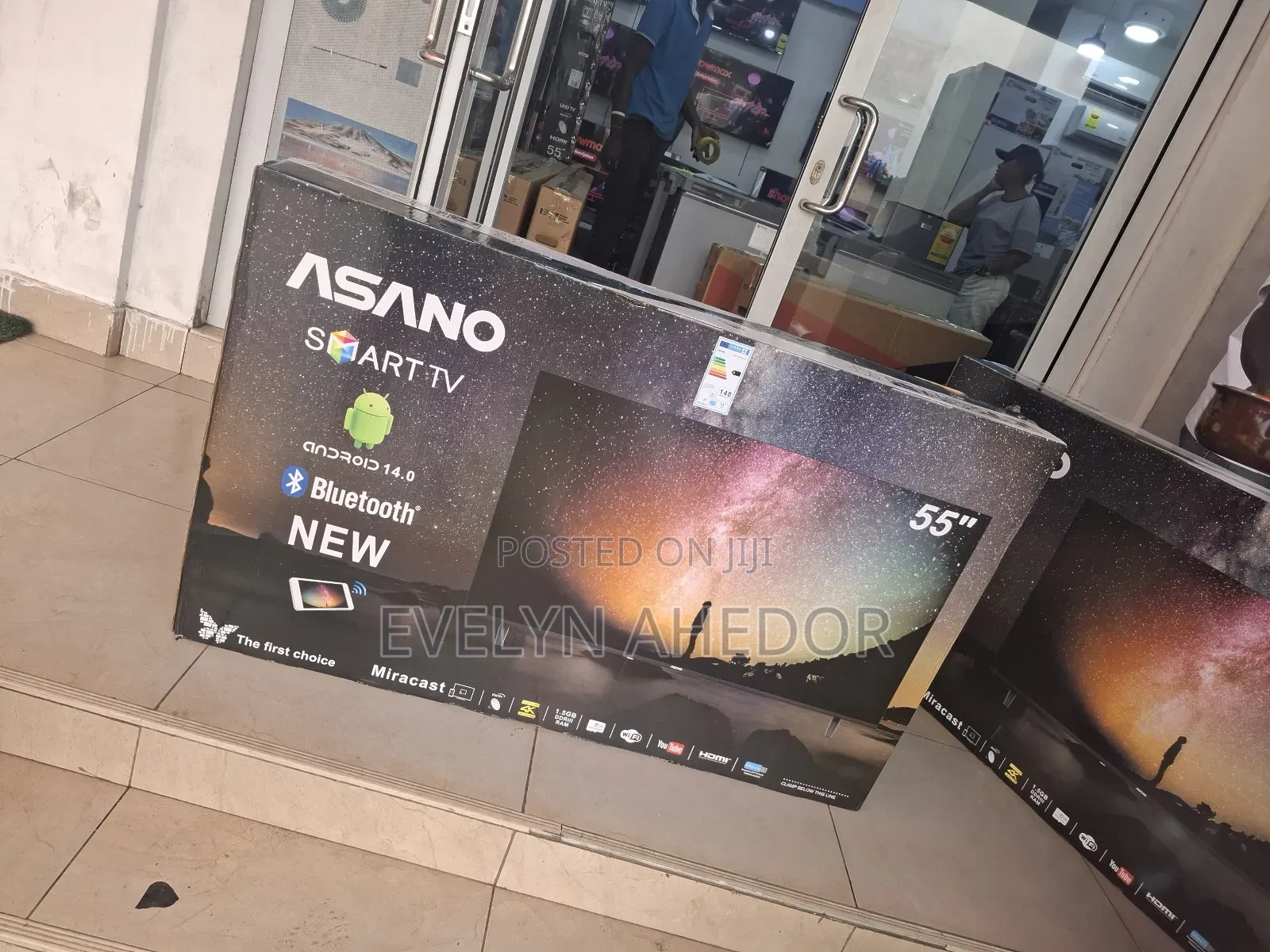 Quality Picture View of Asano 55 Inches Smart Tv