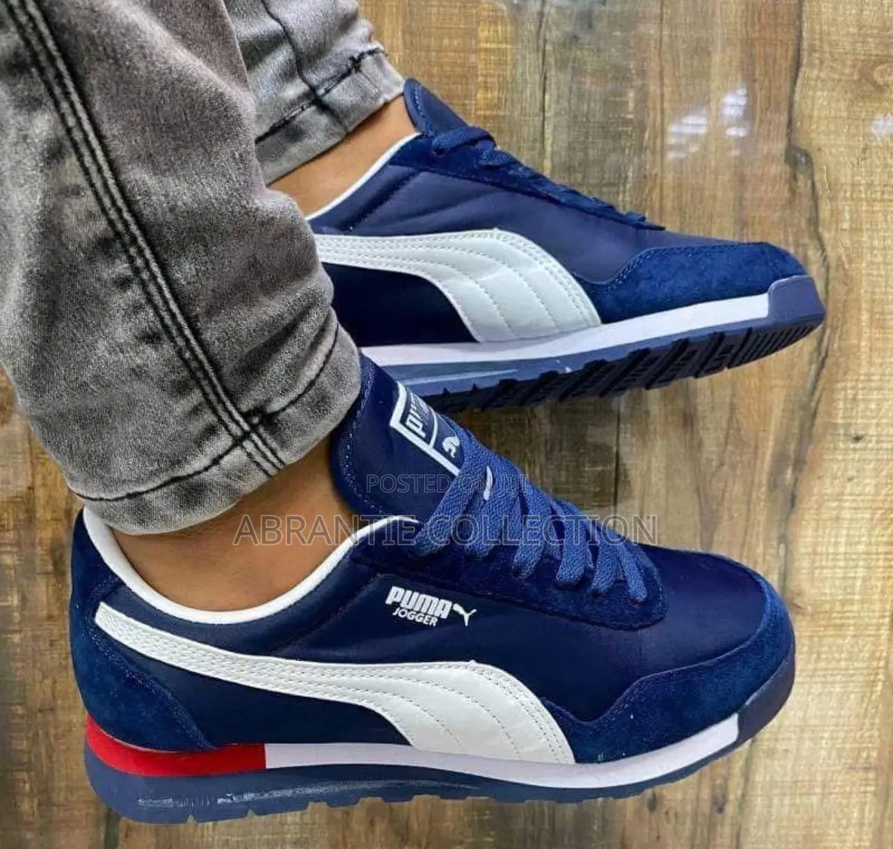 Puma Jogger Blue Black/White