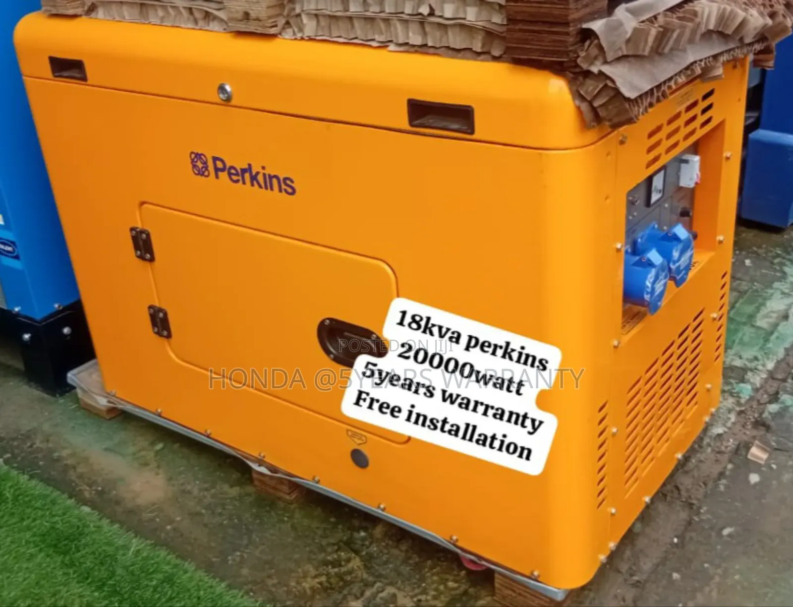Modern Type Perkins 18kva 20000watt Diesel Generator 18kva