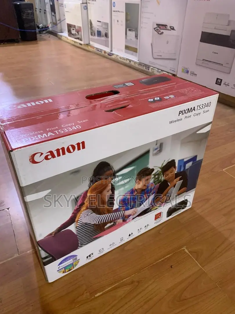 Canon Pixma Ts3340 All in One Wireless Printer