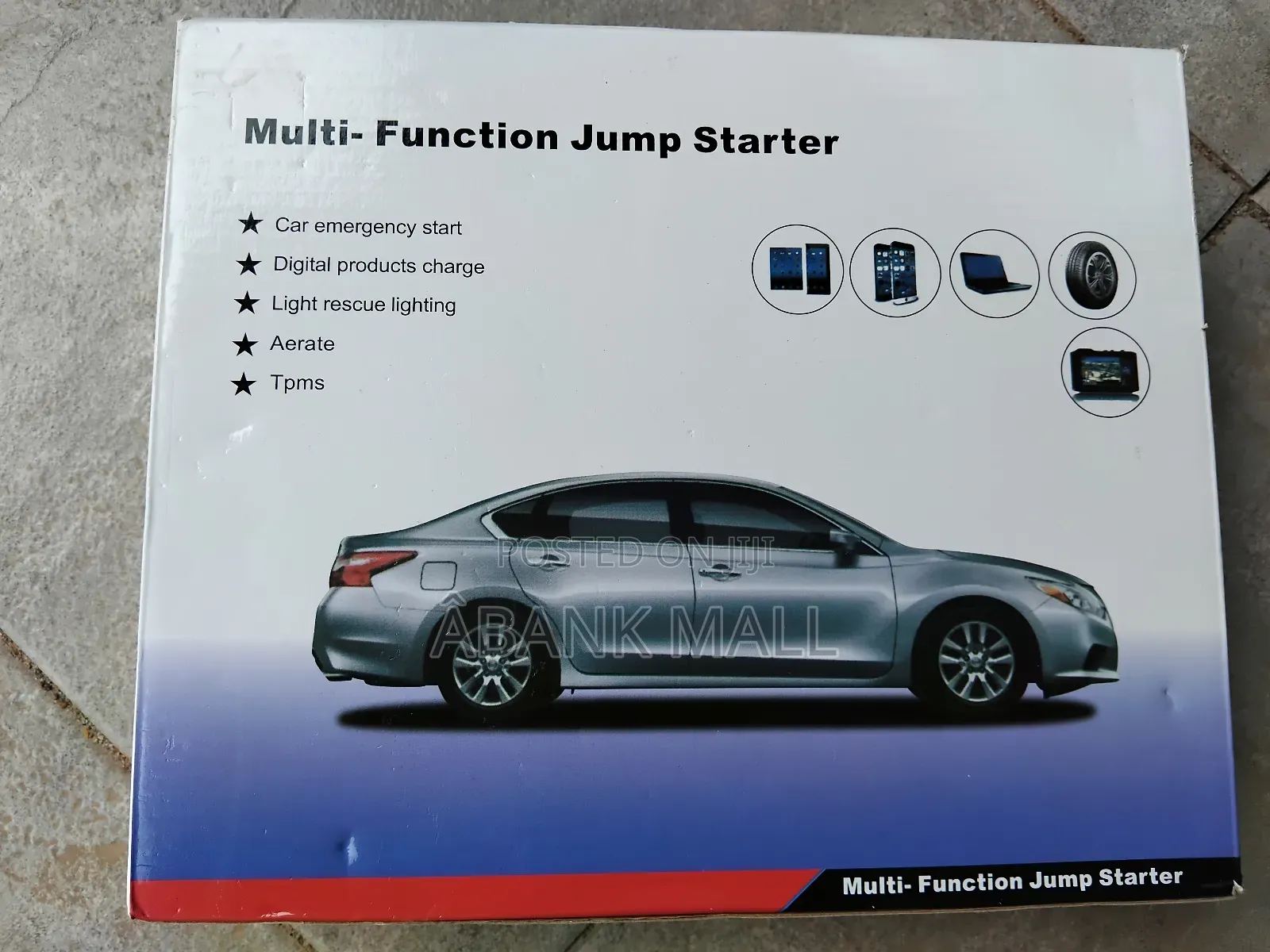 39800mah Car Jump Starter