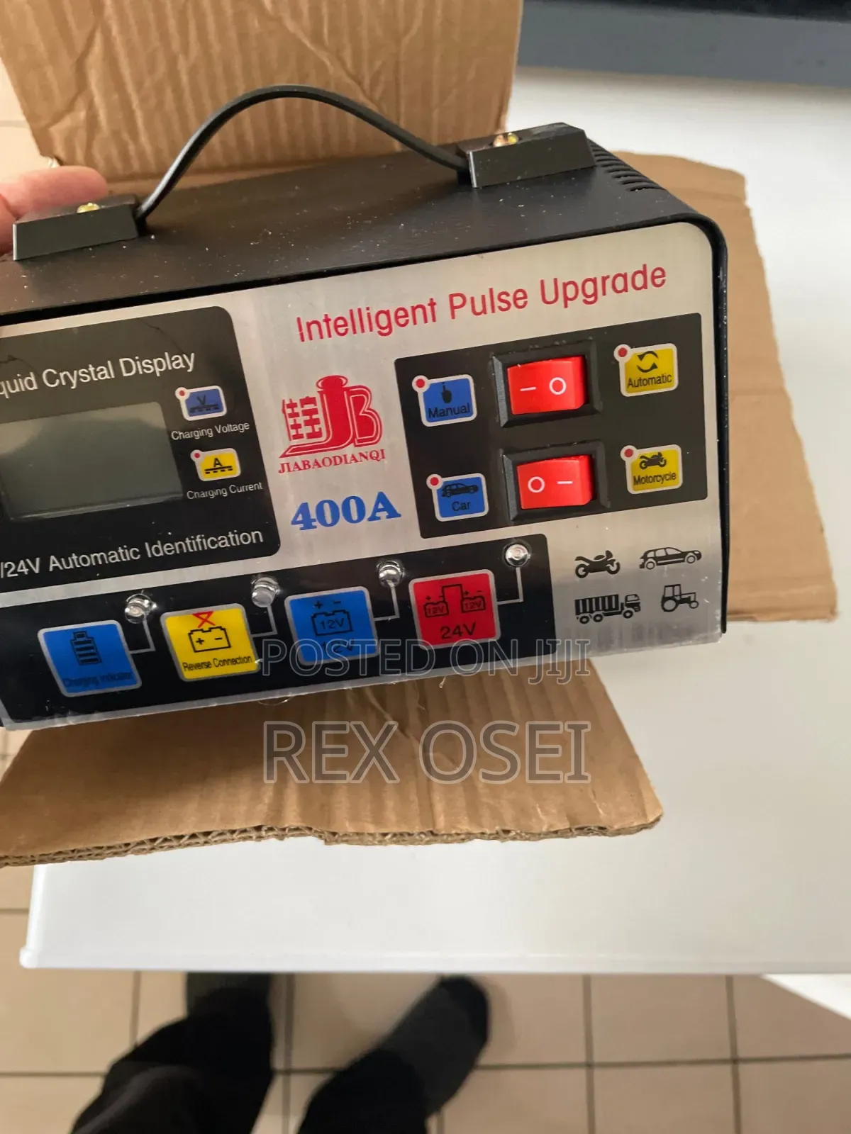 12v Fast Charging Car Vehicle Battery Charger