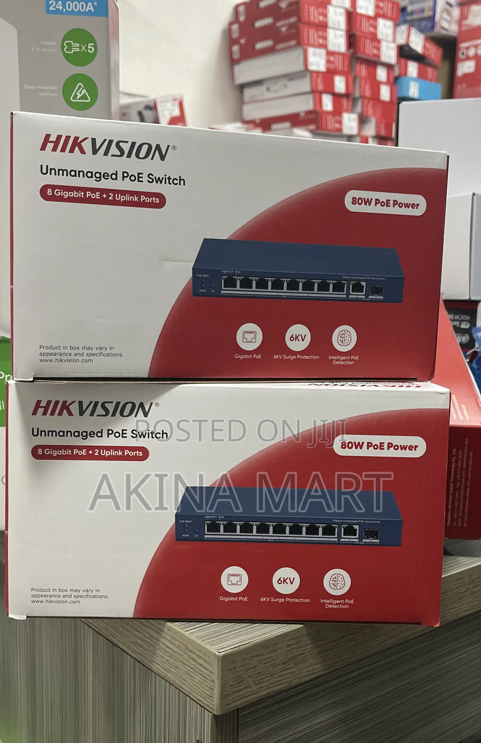 Hikvision 8port Poe Switch Unmanaged