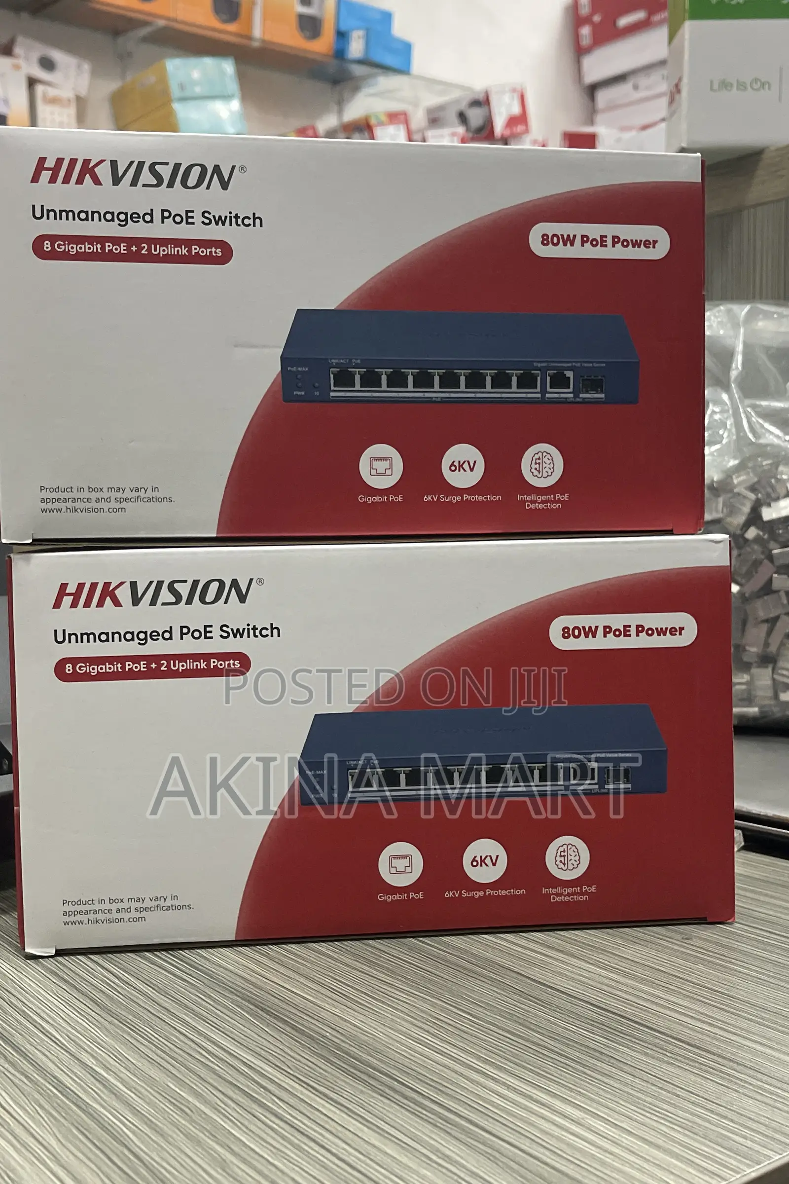 Hikvision 8port Poe Switch Unmanaged