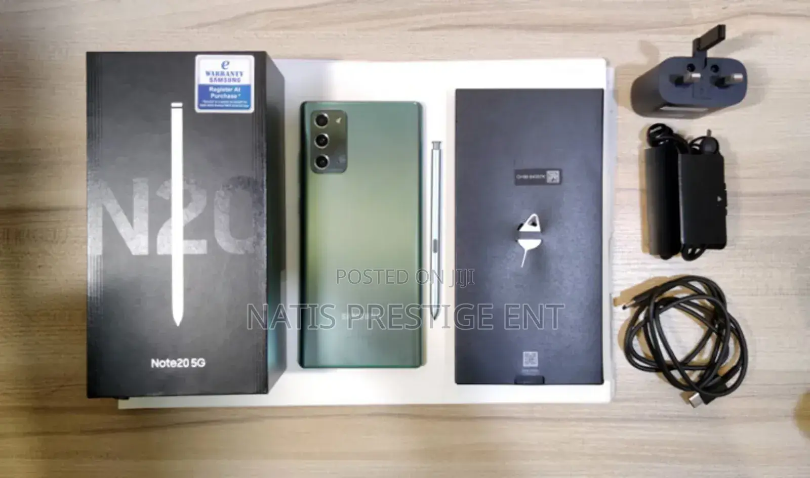 New Samsung Galaxy Note 20 256 GB Green