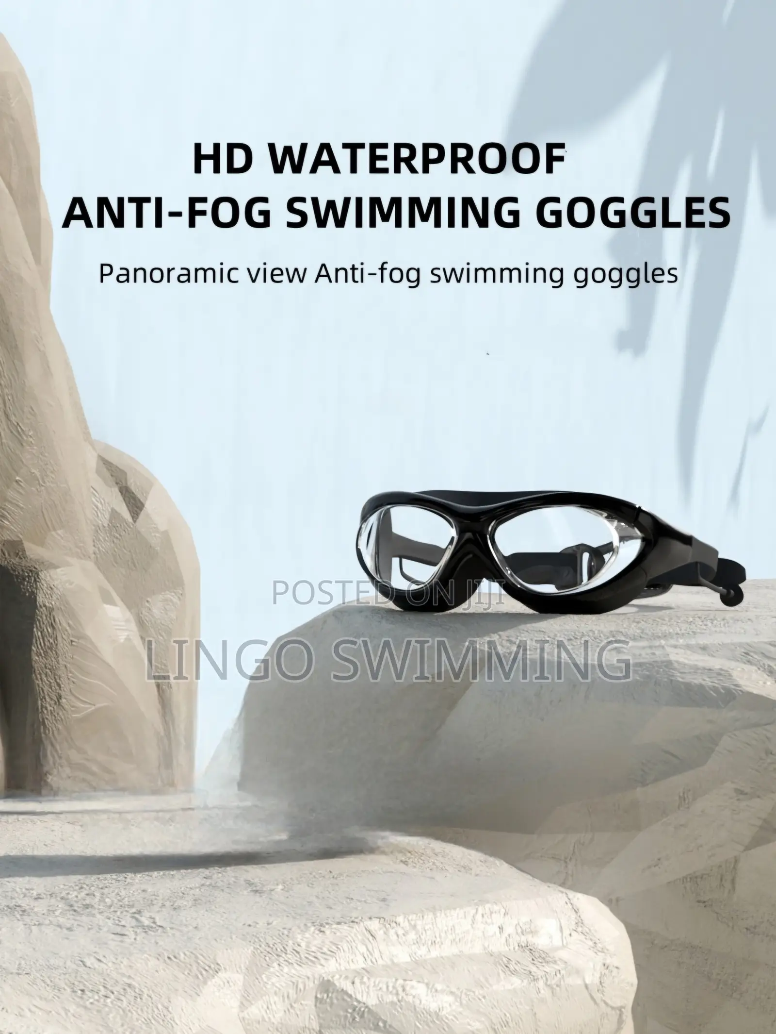 Unisex Swimming Goggles – Anti-fog
