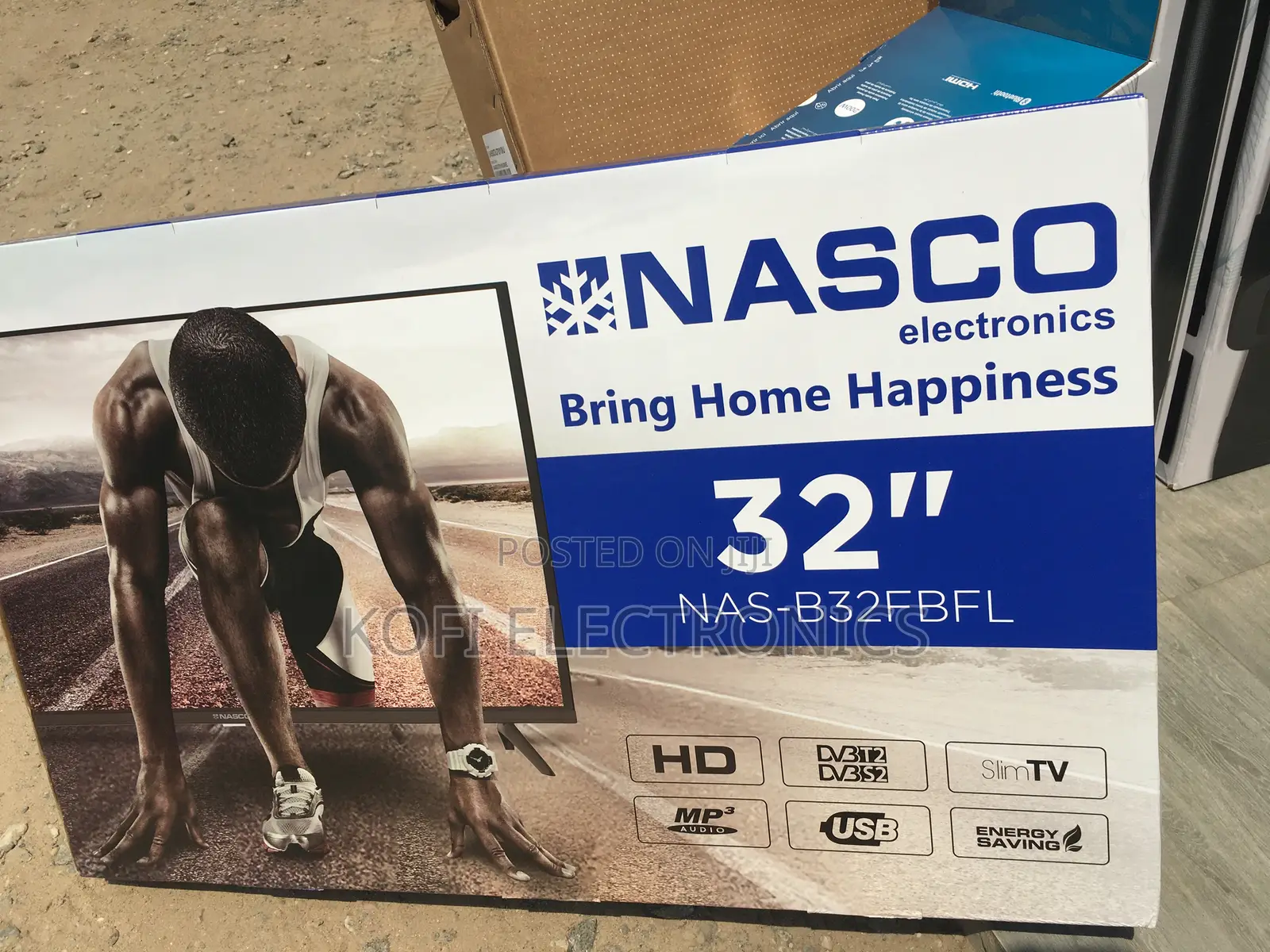 Nasco Nas-h32fb 32 Inch Television With Built-in Satelite