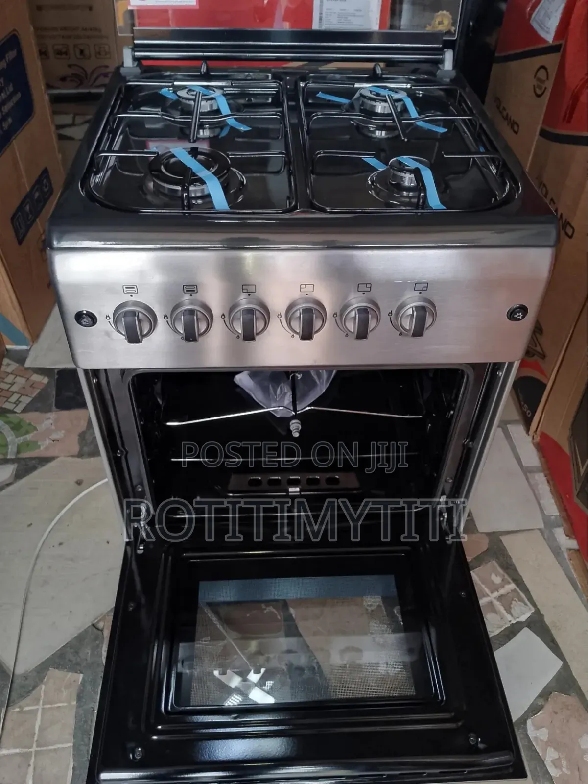 Best Brand in Town Ferre Volcano 60x60 Gas Burner Oven Grill