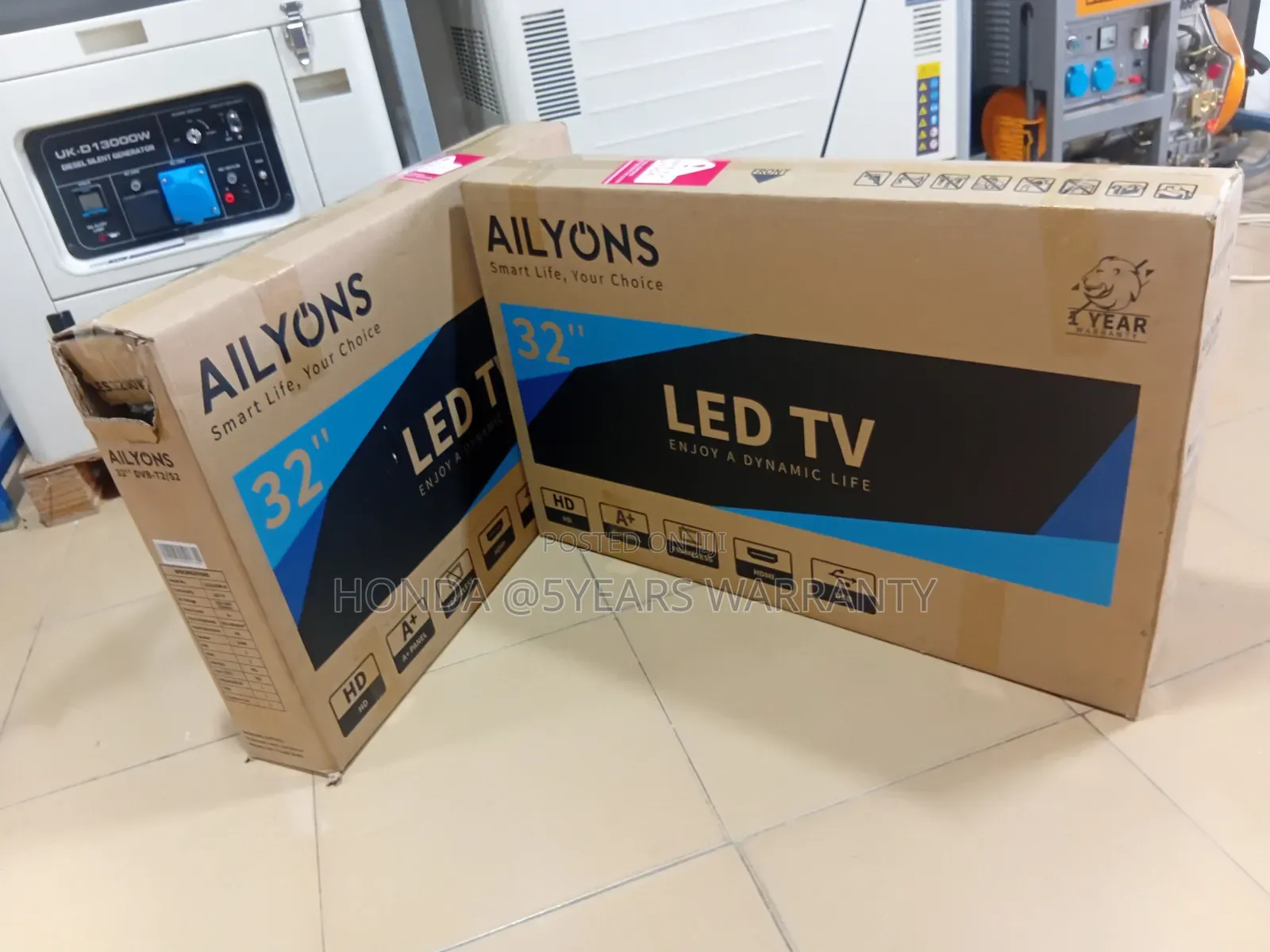 Hdmi Ailyons 32inches Digital Television Led Display Tv
