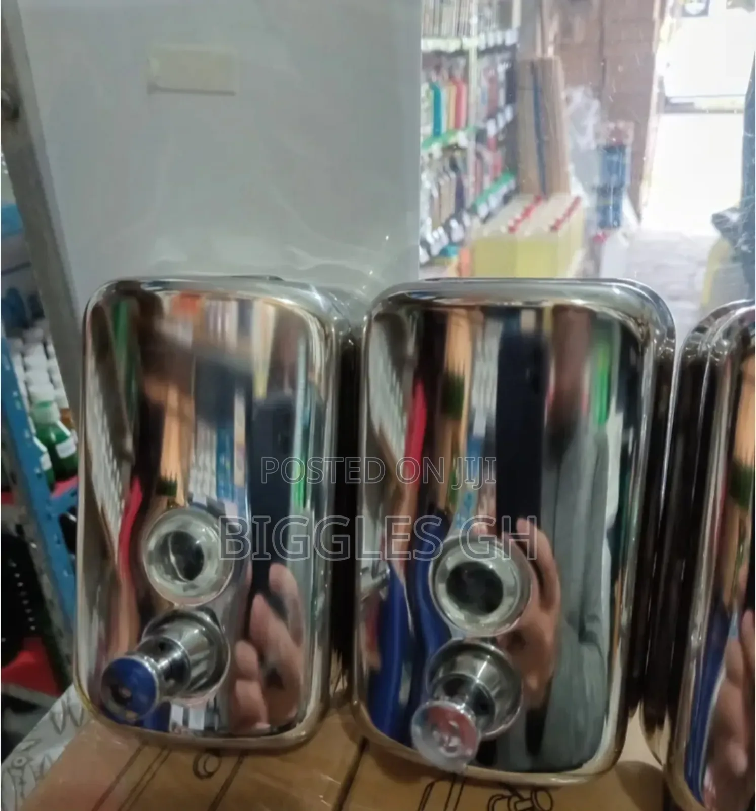 Liquid Soap Dispenser- Stainless