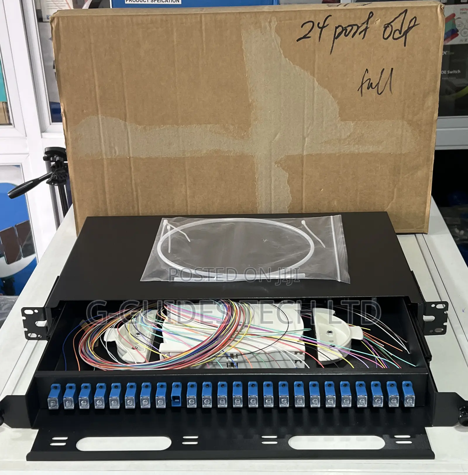 24-Port Fiber Odf With Sc Connector,24port Fiber Patch Panel