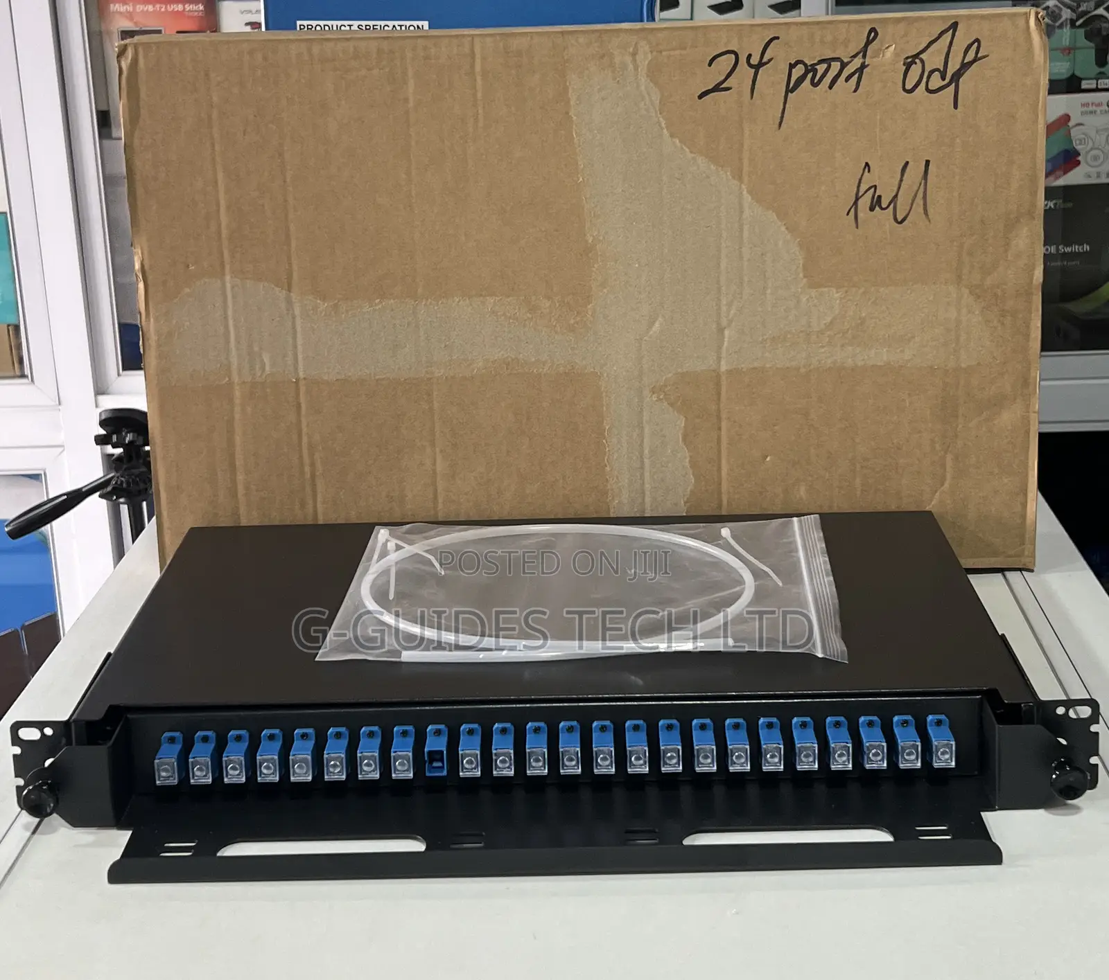 24-Port Fiber Odf With Sc Connector,24port Fiber Patch Panel