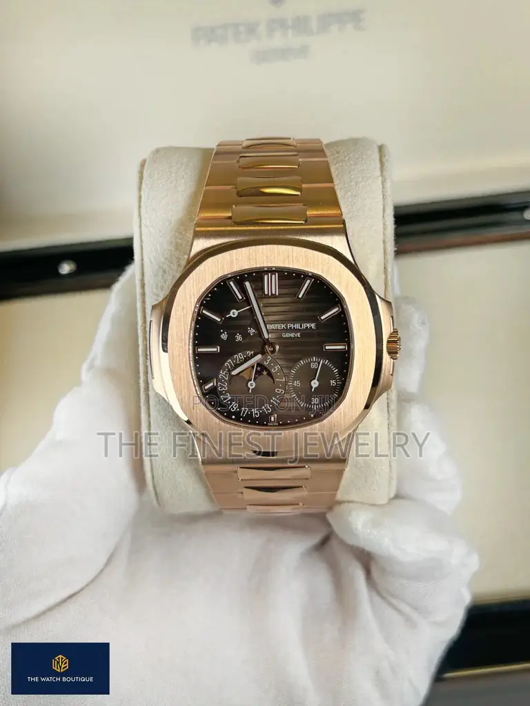 Patek Philippe Nautilus Rose Gold Men’S Watch