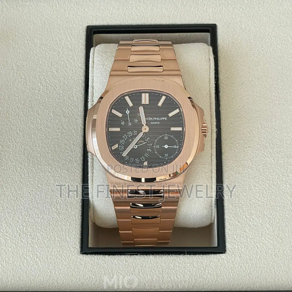 Patek Philippe Nautilus Rose Gold Men’S Watch