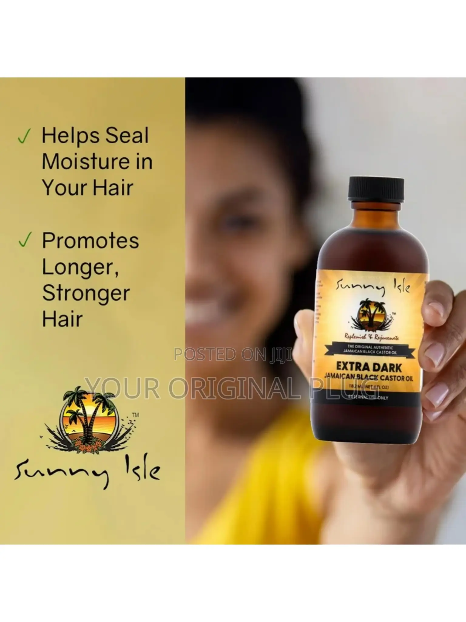 Sunny Isle Extra Dark Jamaican Black Castor Oil - 8fl Oz