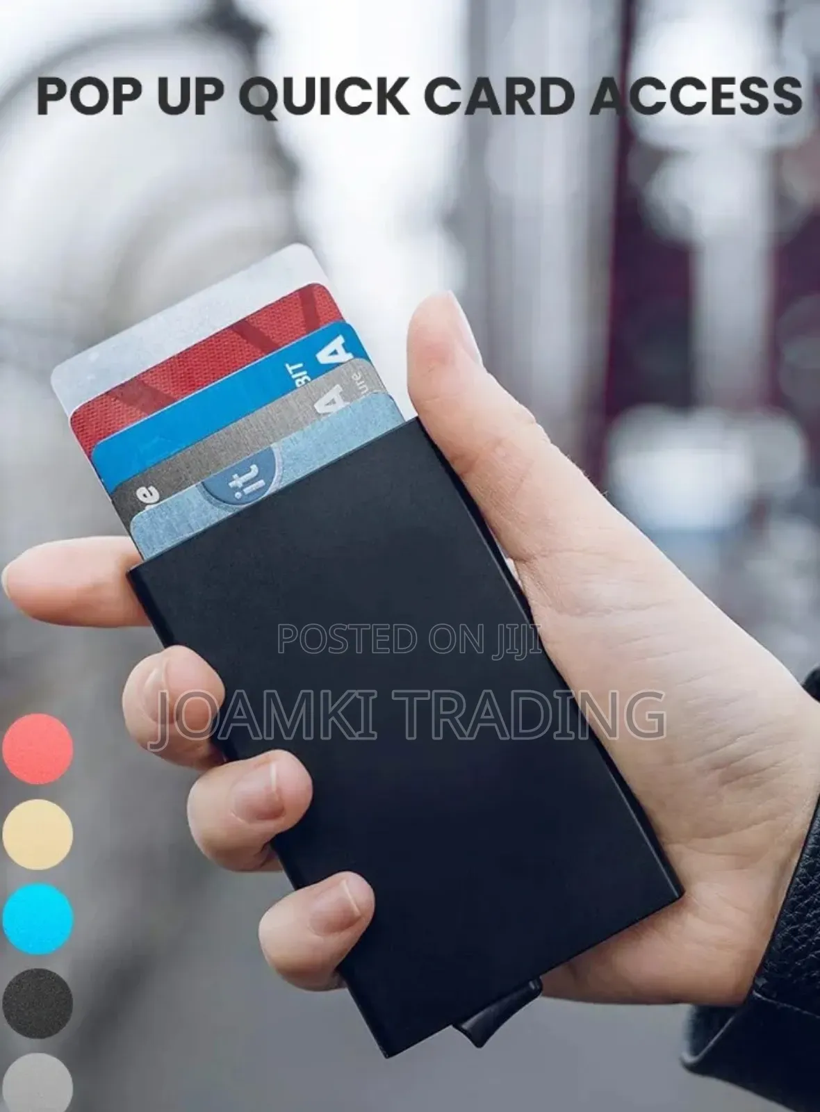 Rfid Aluminium Wallet Multi Card Holder
