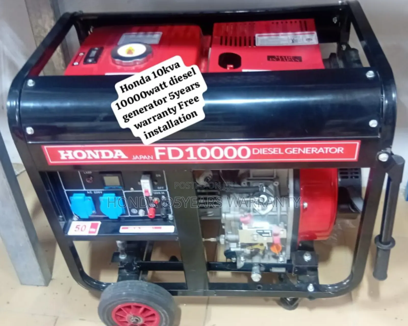 First Class Honda 10kva 10000watt Diesel Generator 10kva