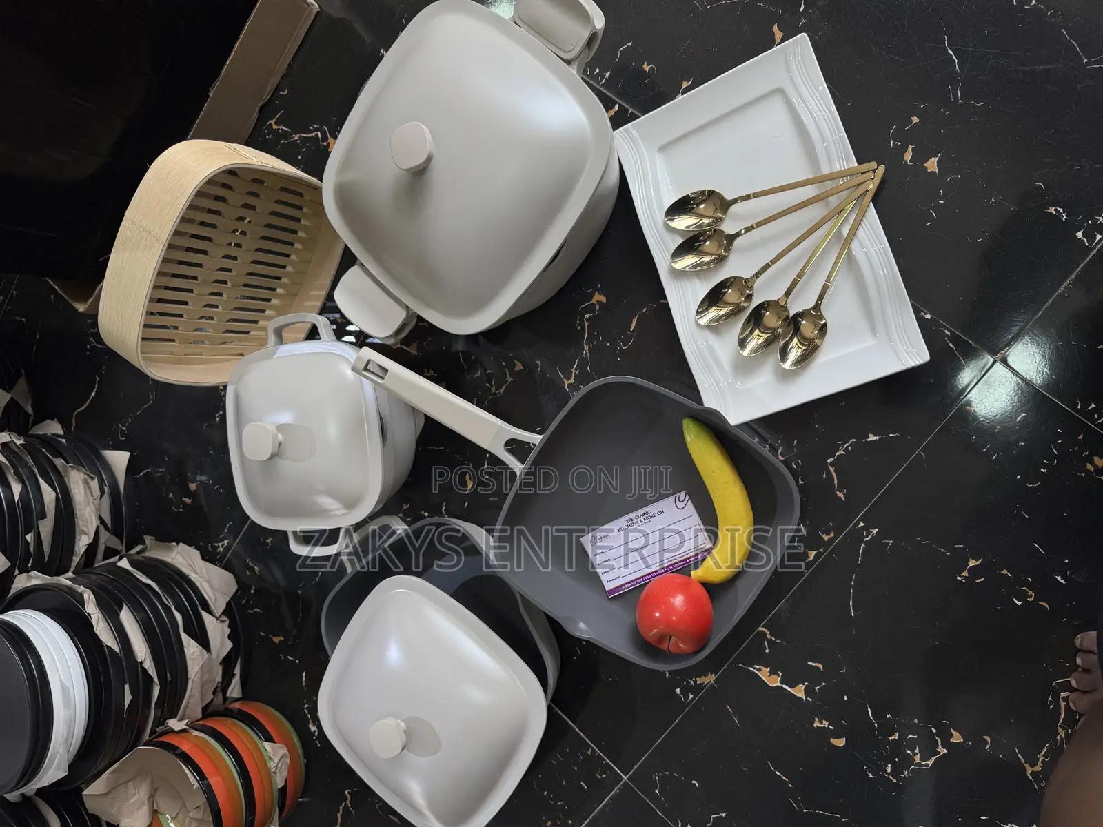 Ceramic Non Stick Cookware Set 10pcs