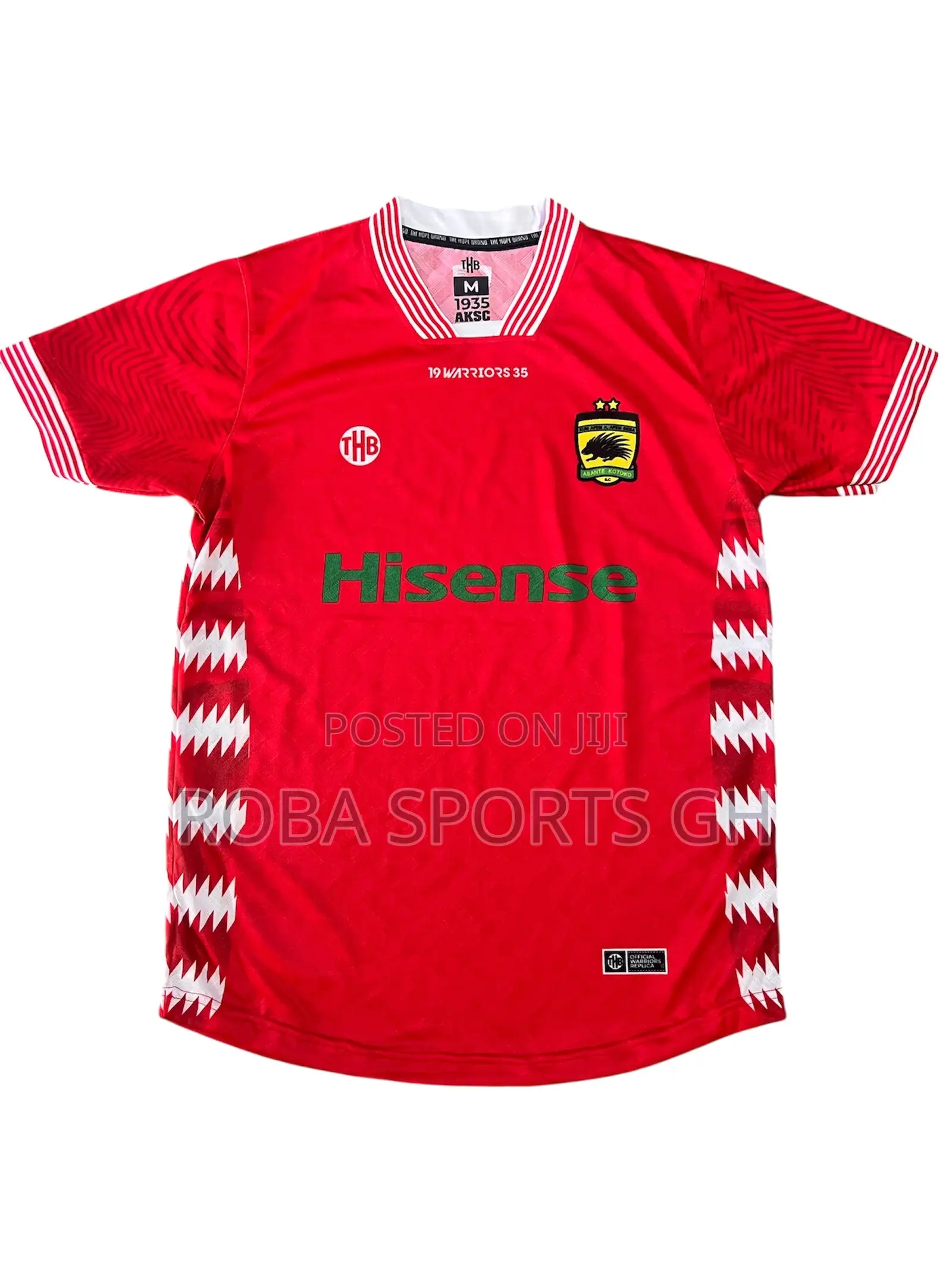 2025/26 Kumasi Asante Kotoko Home Jersey