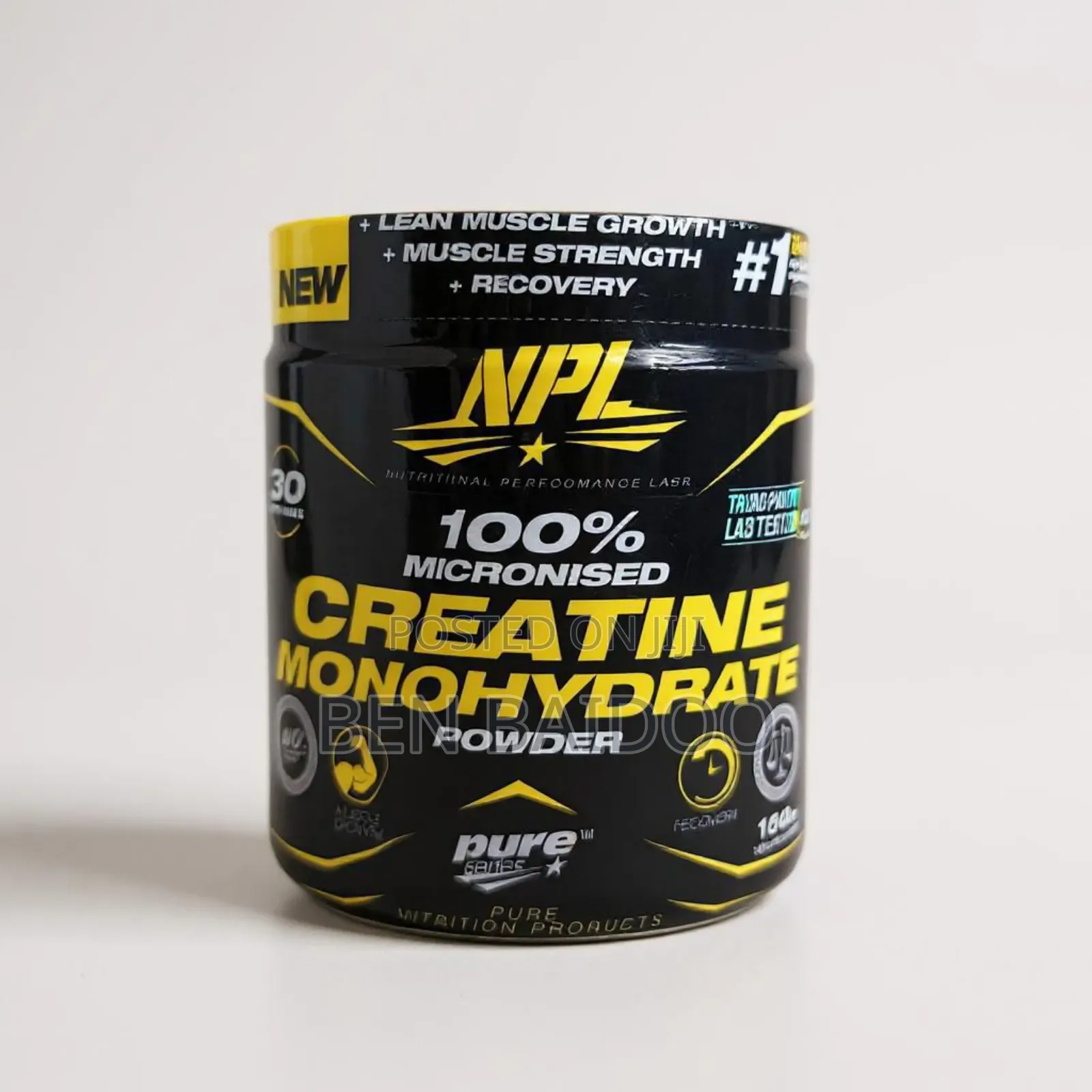 NPL Creatine Monohydrate (Exposive Strength)