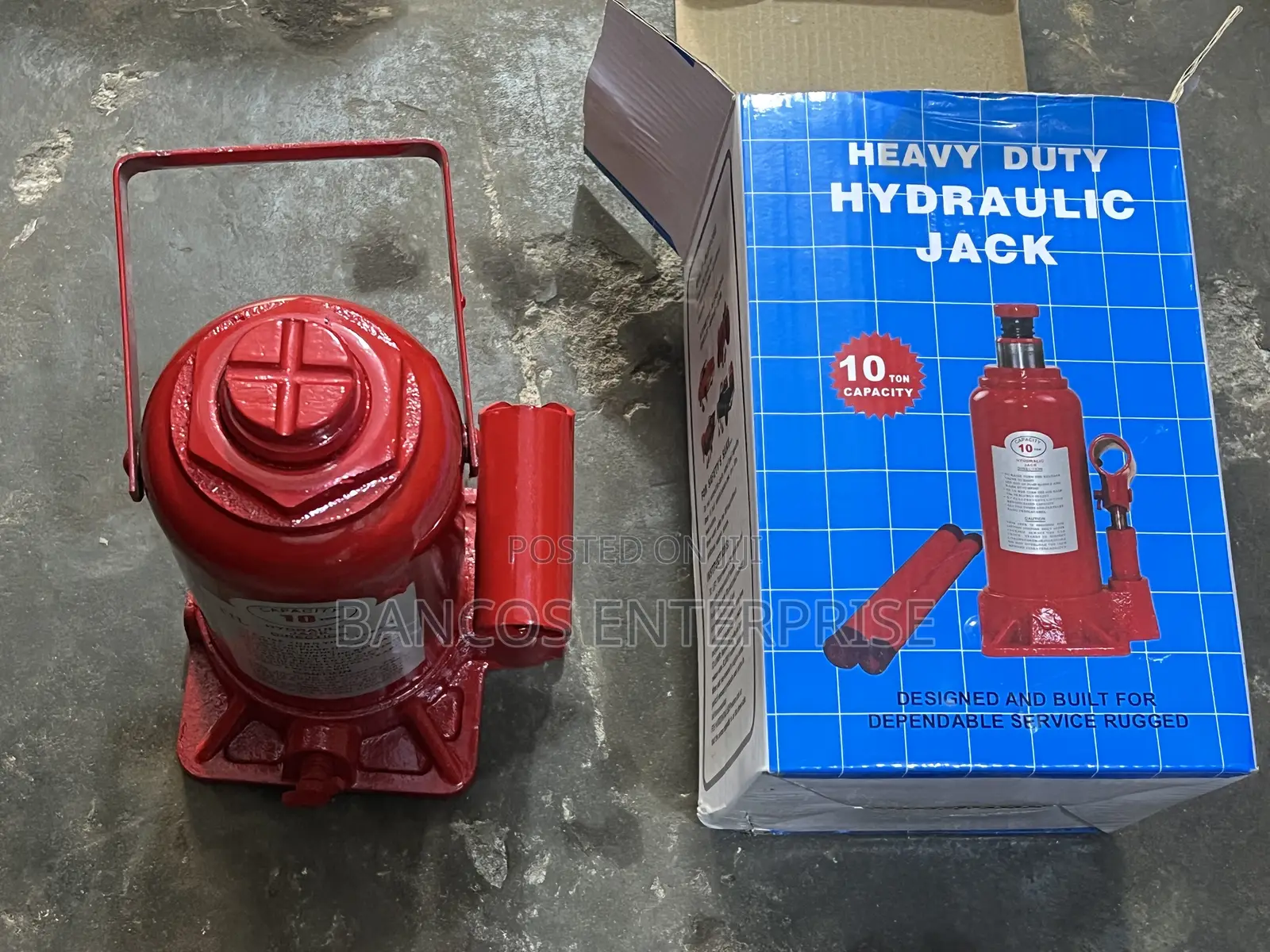 10 Ton Hydraulic Heavy-duty Jack
