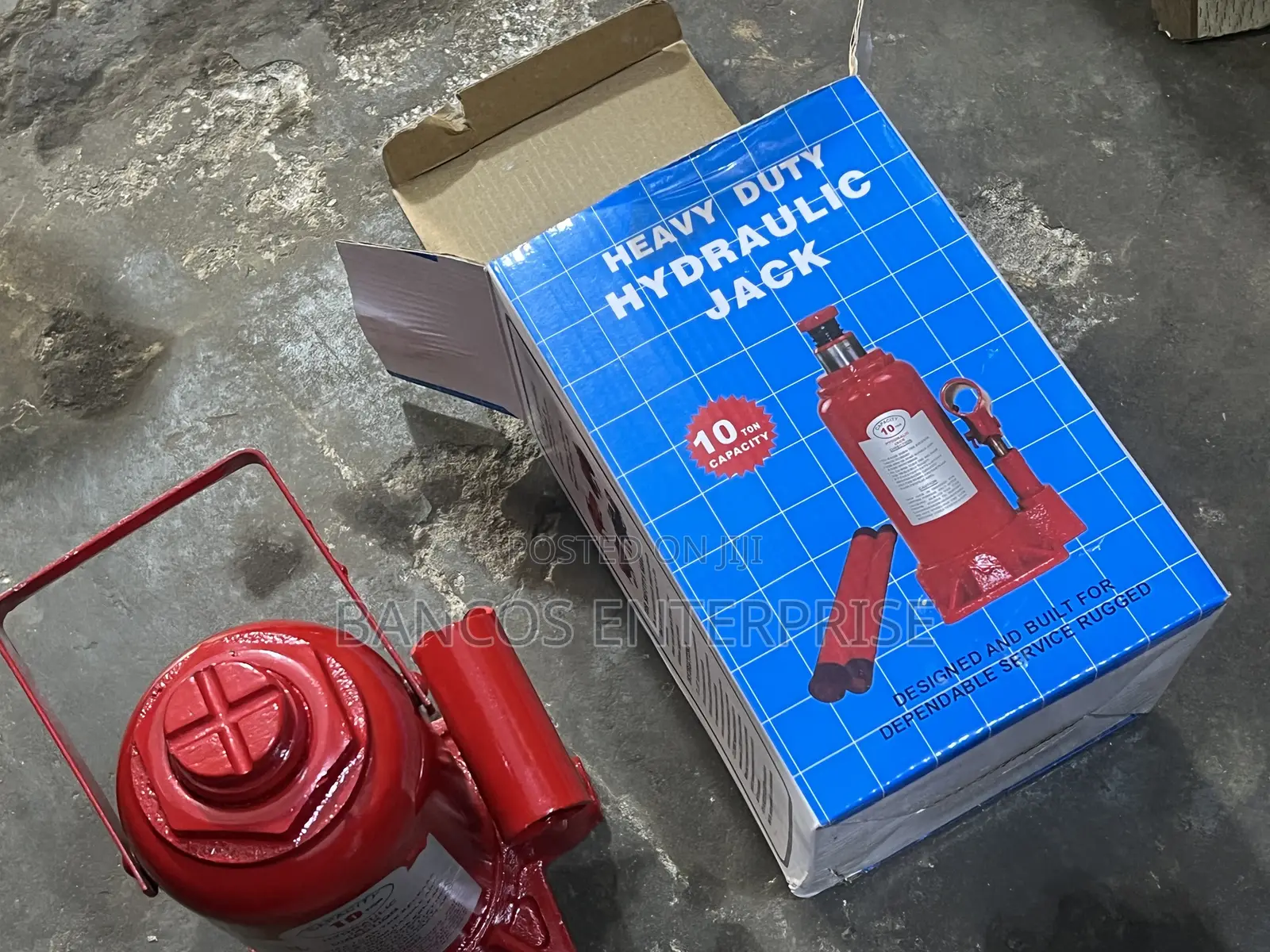 10 Ton Hydraulic Heavy-duty Jack