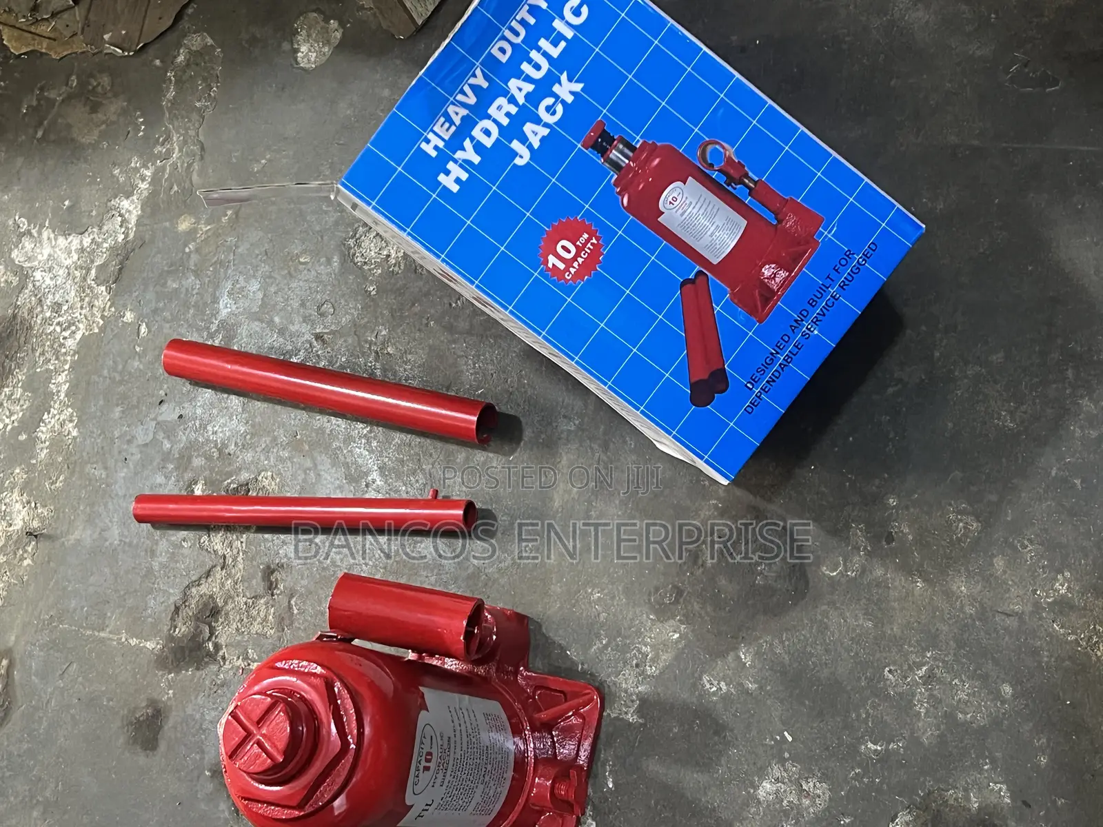 10 Ton Hydraulic Heavy-duty Jack