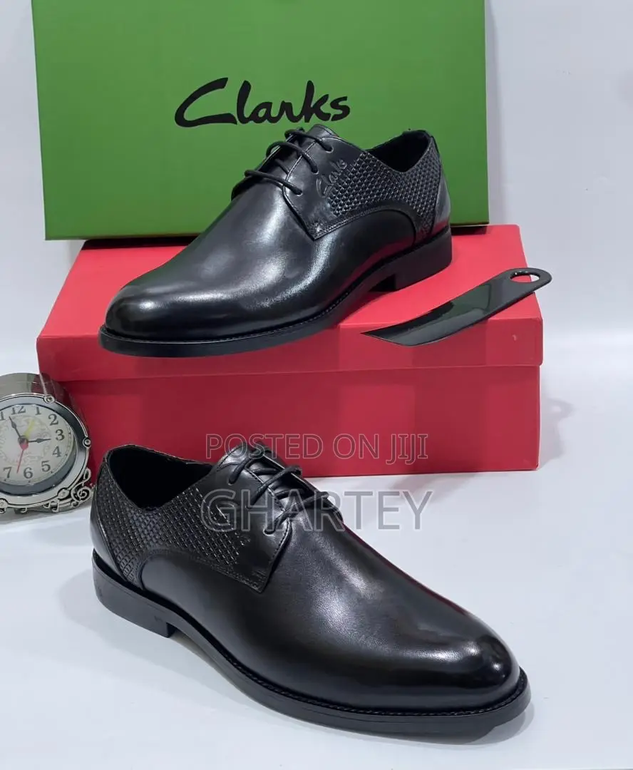 Premium Men’S Clark Shoes Black