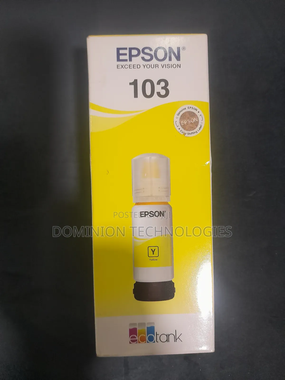 Epson 103 Yellow Original Ink Bottle (C13t00s44a) 65ml