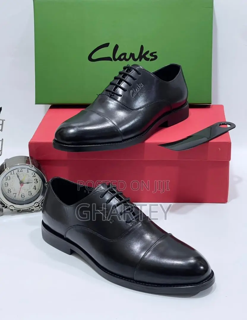 Clark’S Smooth Quality Leather Men’S Executive Shoes
