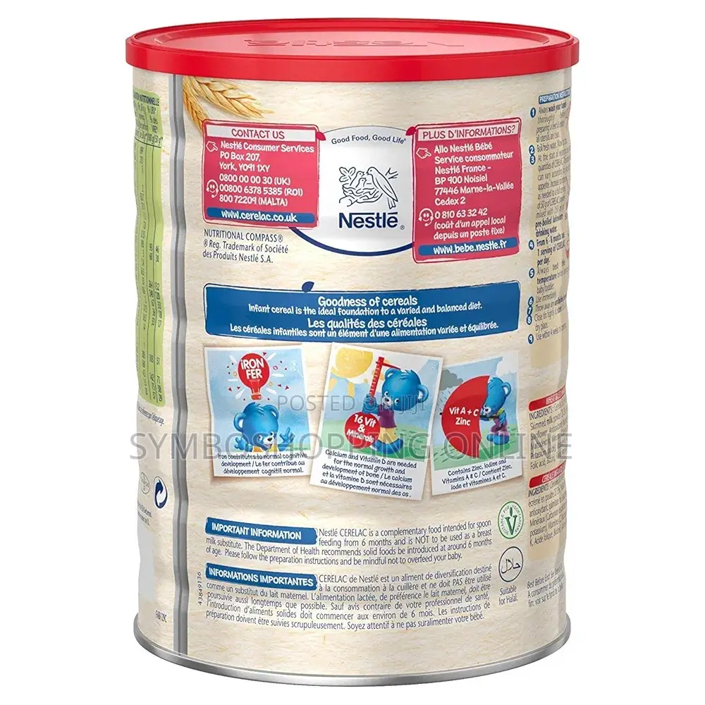 Nestle Cerelac, Wheat With Milk, 2.2-pound 1kg