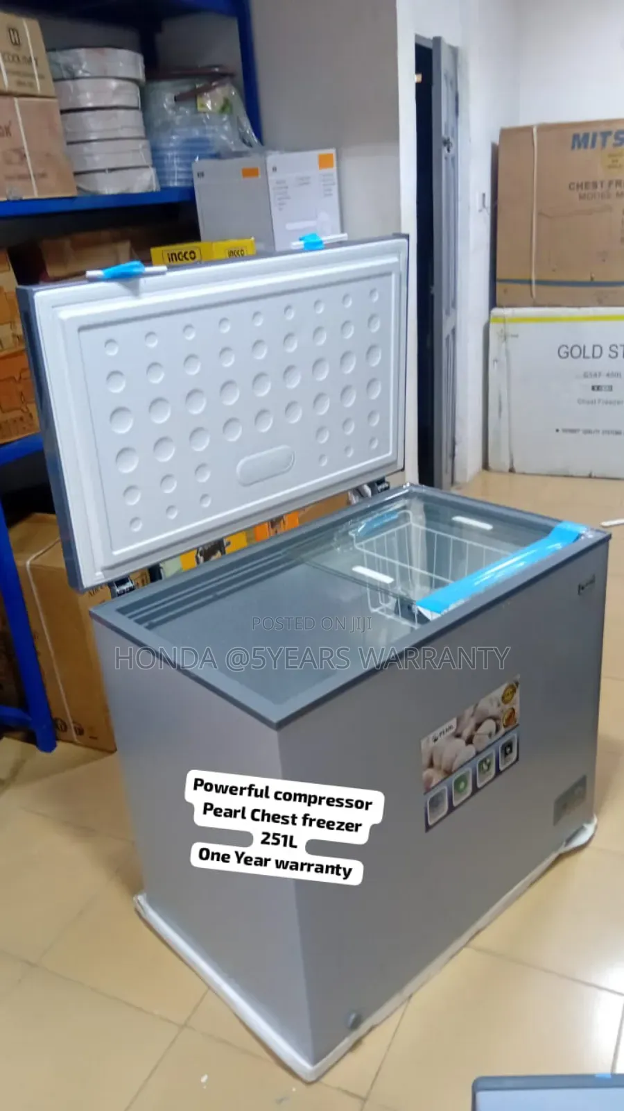 Pearl Chest Freezer 251l Pearl Chest Freezer