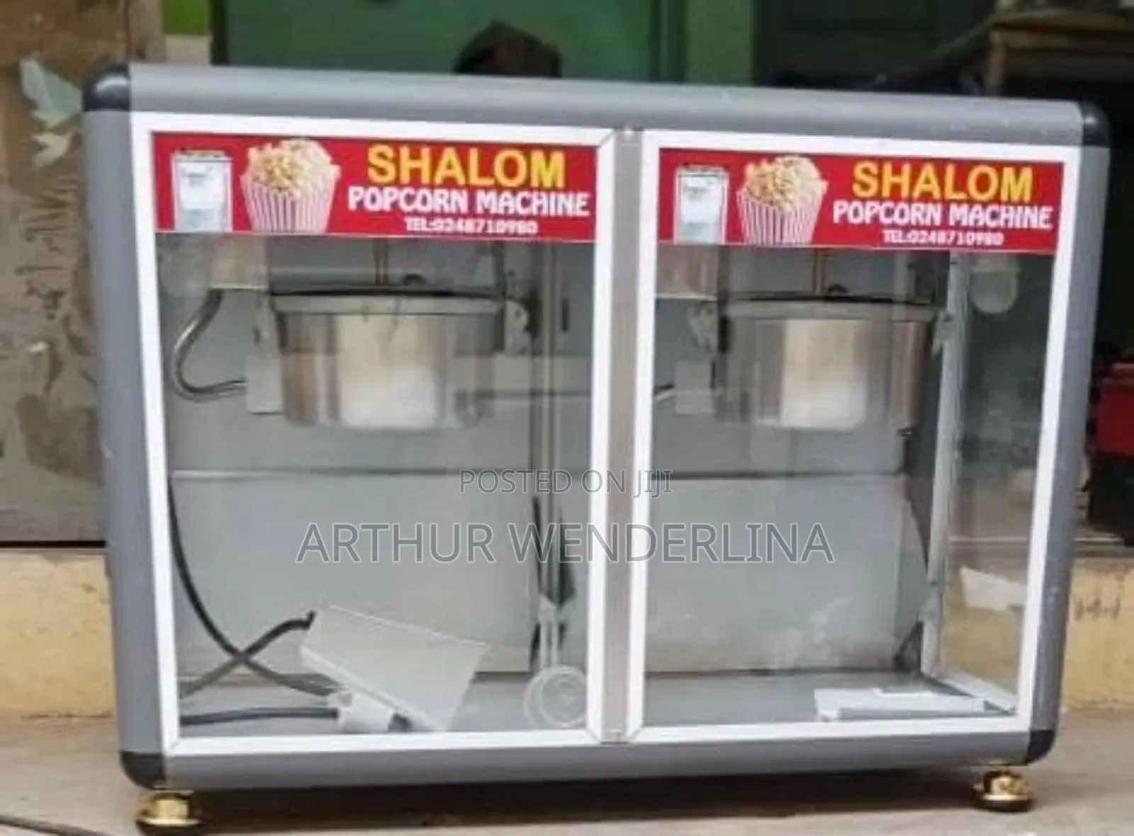 Double Local Porp Corn Machine