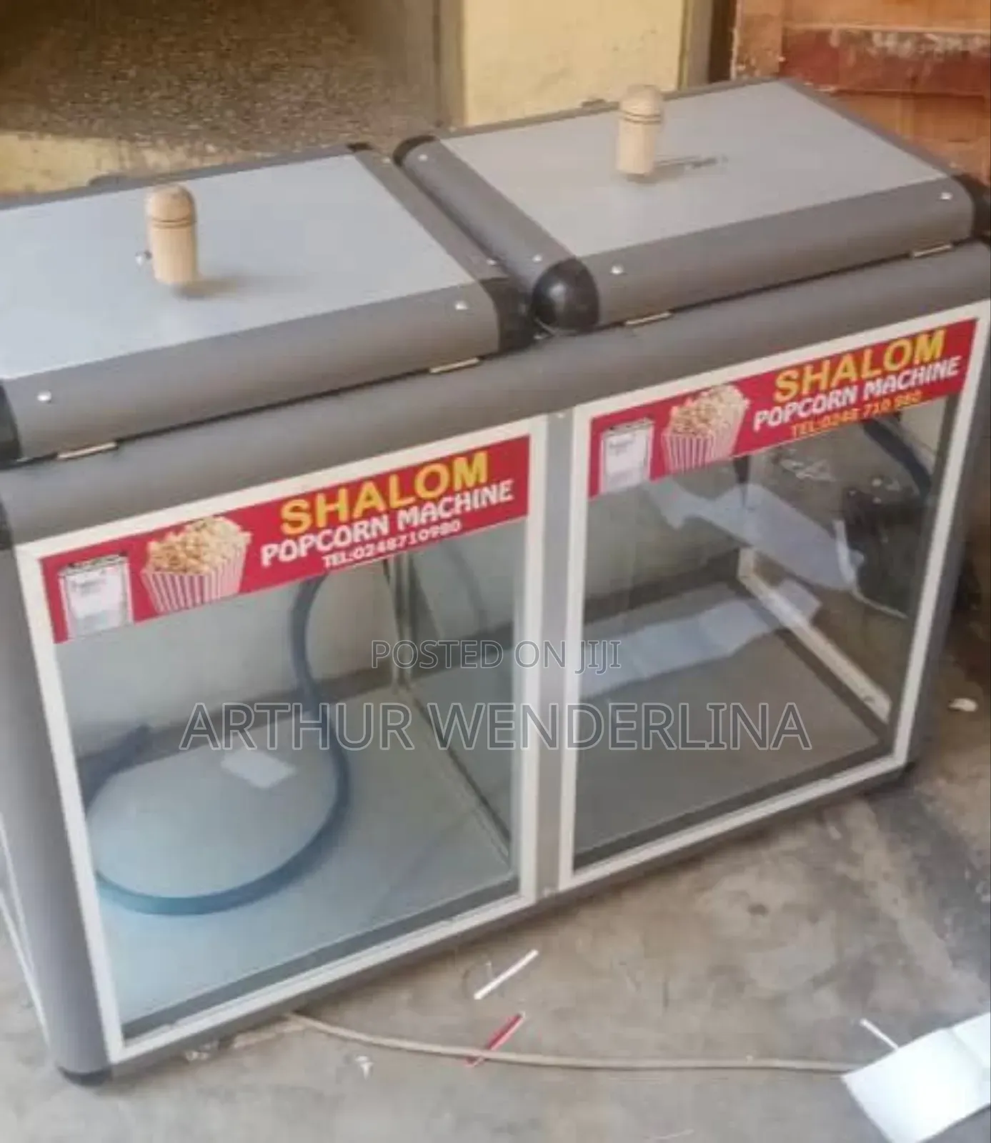 Double Local Porp Corn Machine
