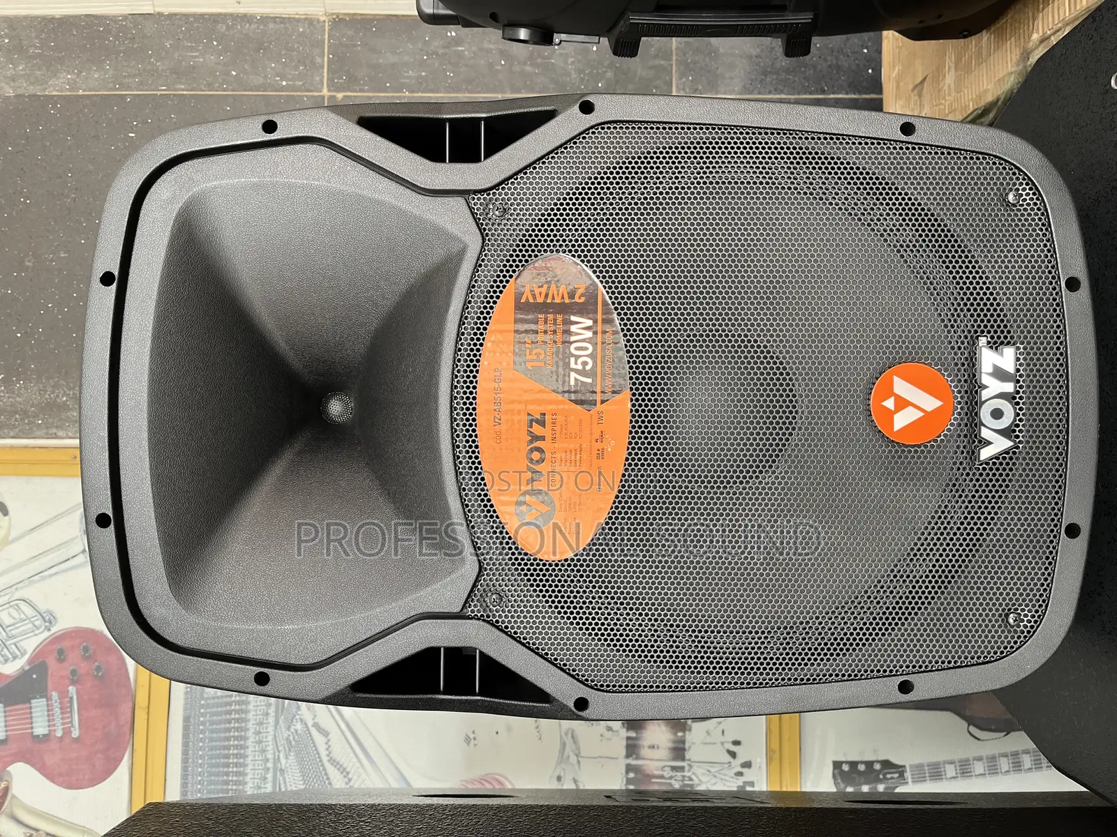 Voyz 2 Way 15"Active Speaker.: