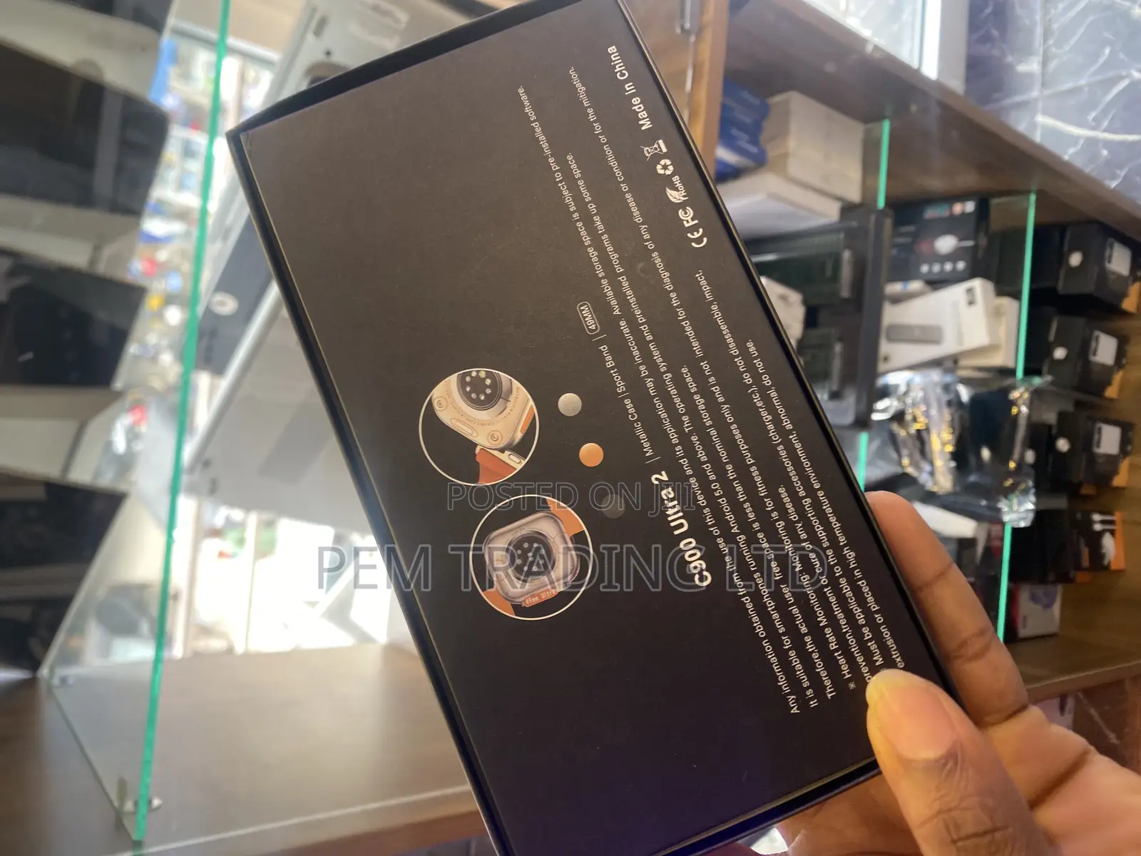 C900 Ultra 2 Smart Watch Compatible Ios Android