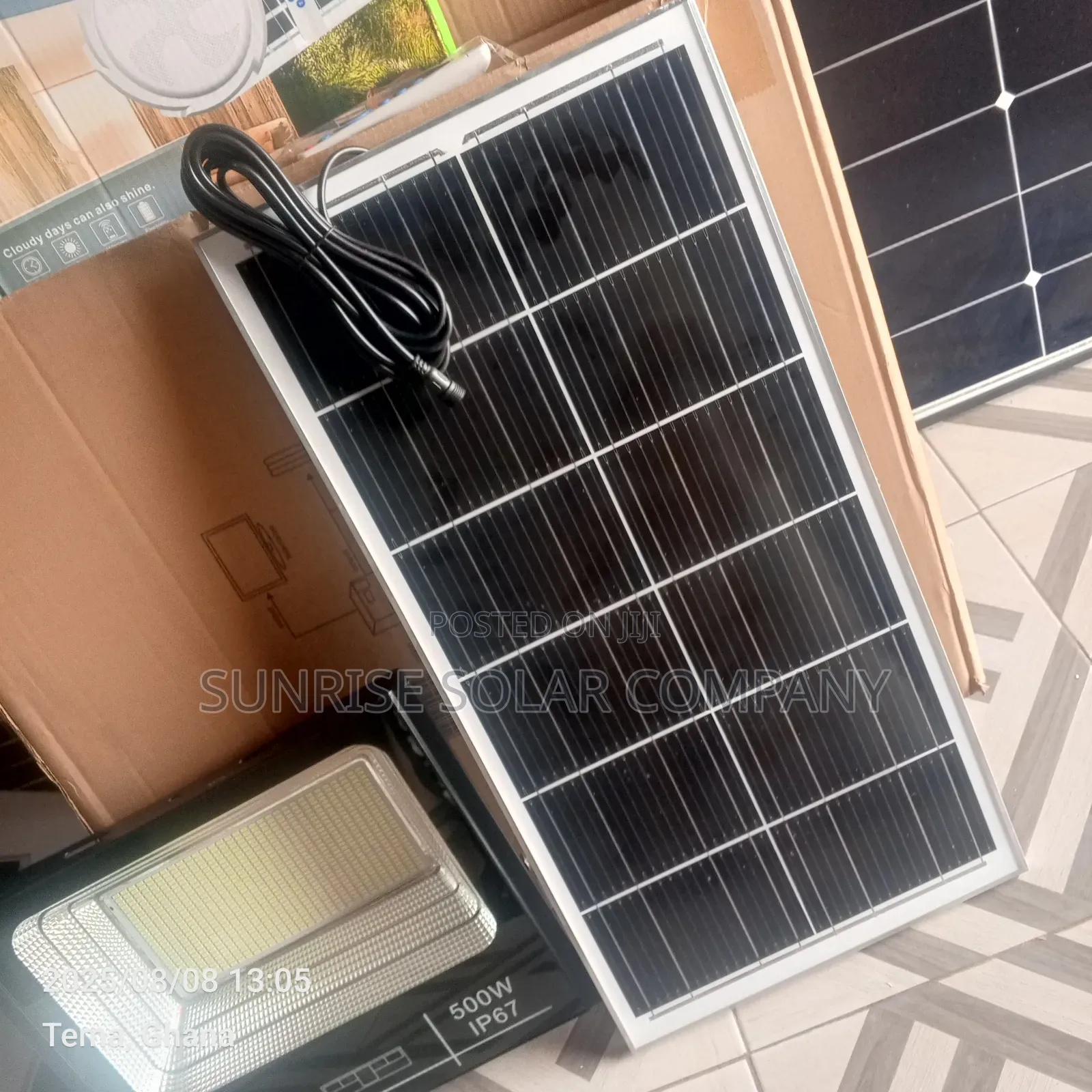 Solar Floodlight 500w