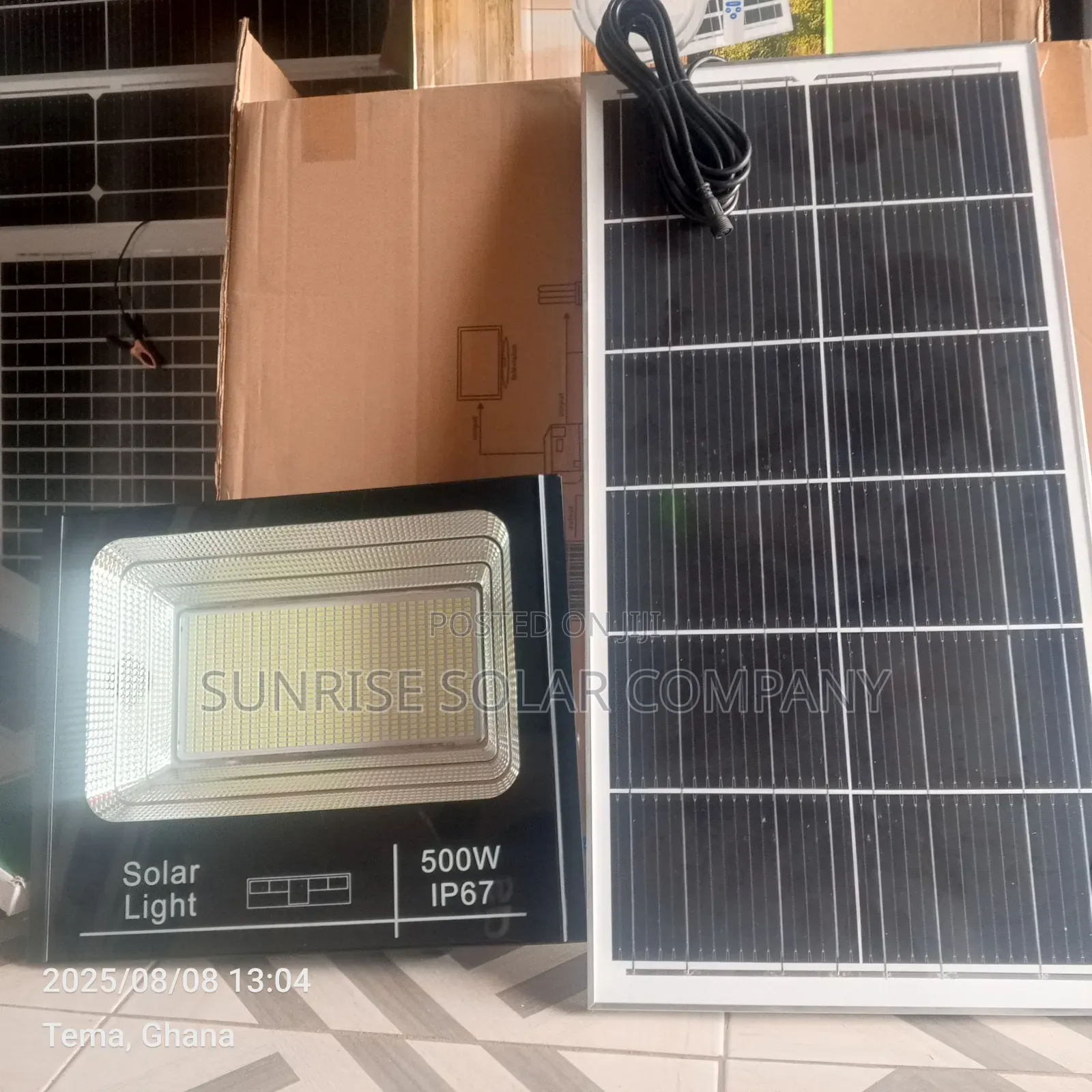 Solar Floodlight 500w