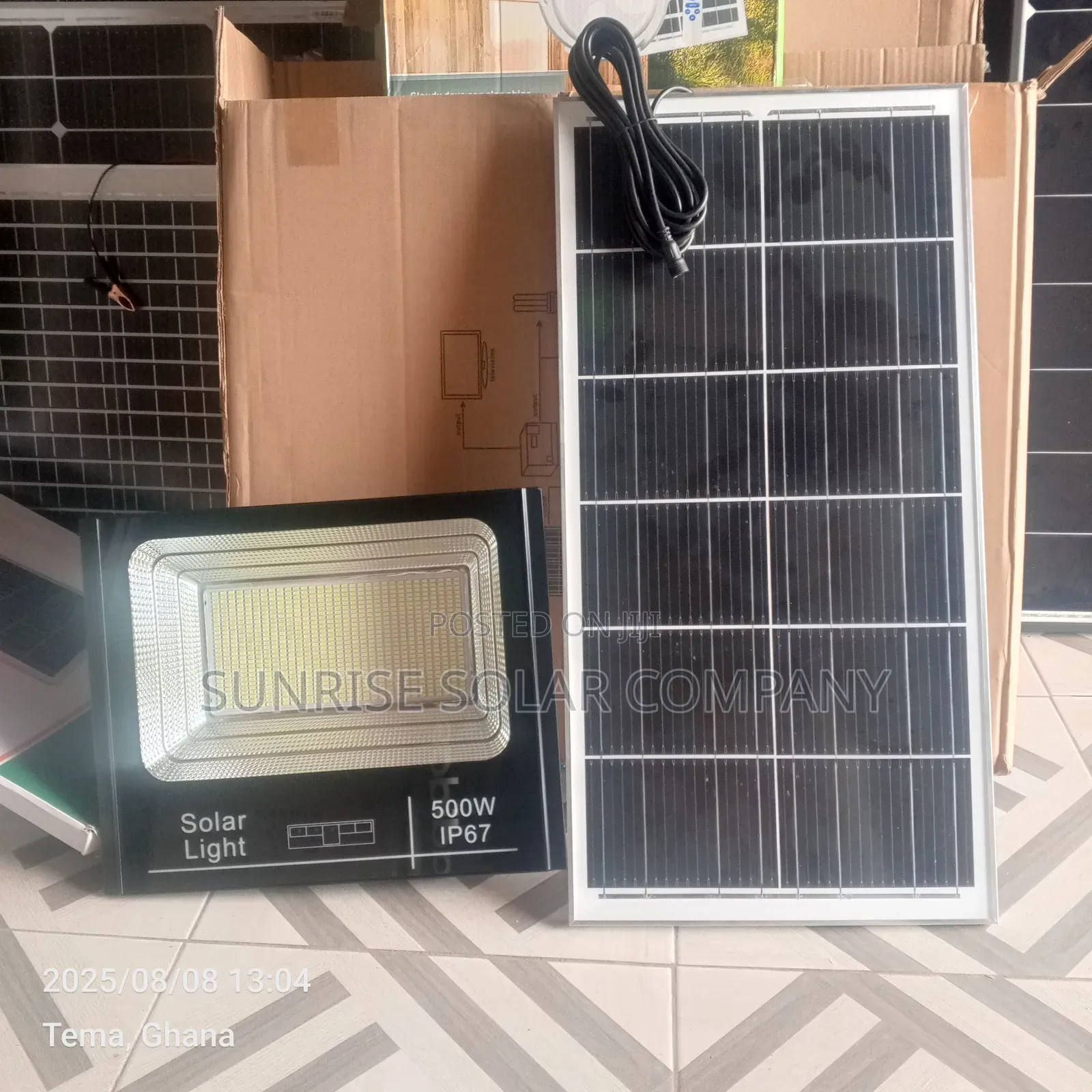 Solar Floodlight 500w