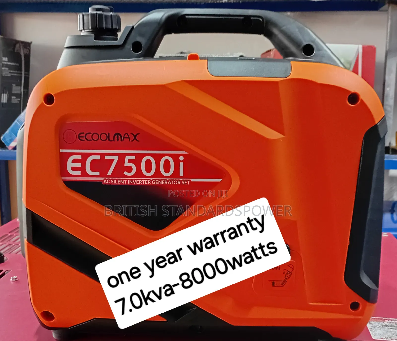 Uptime 7.0kva Ecoolmax Silent Inverter Generator