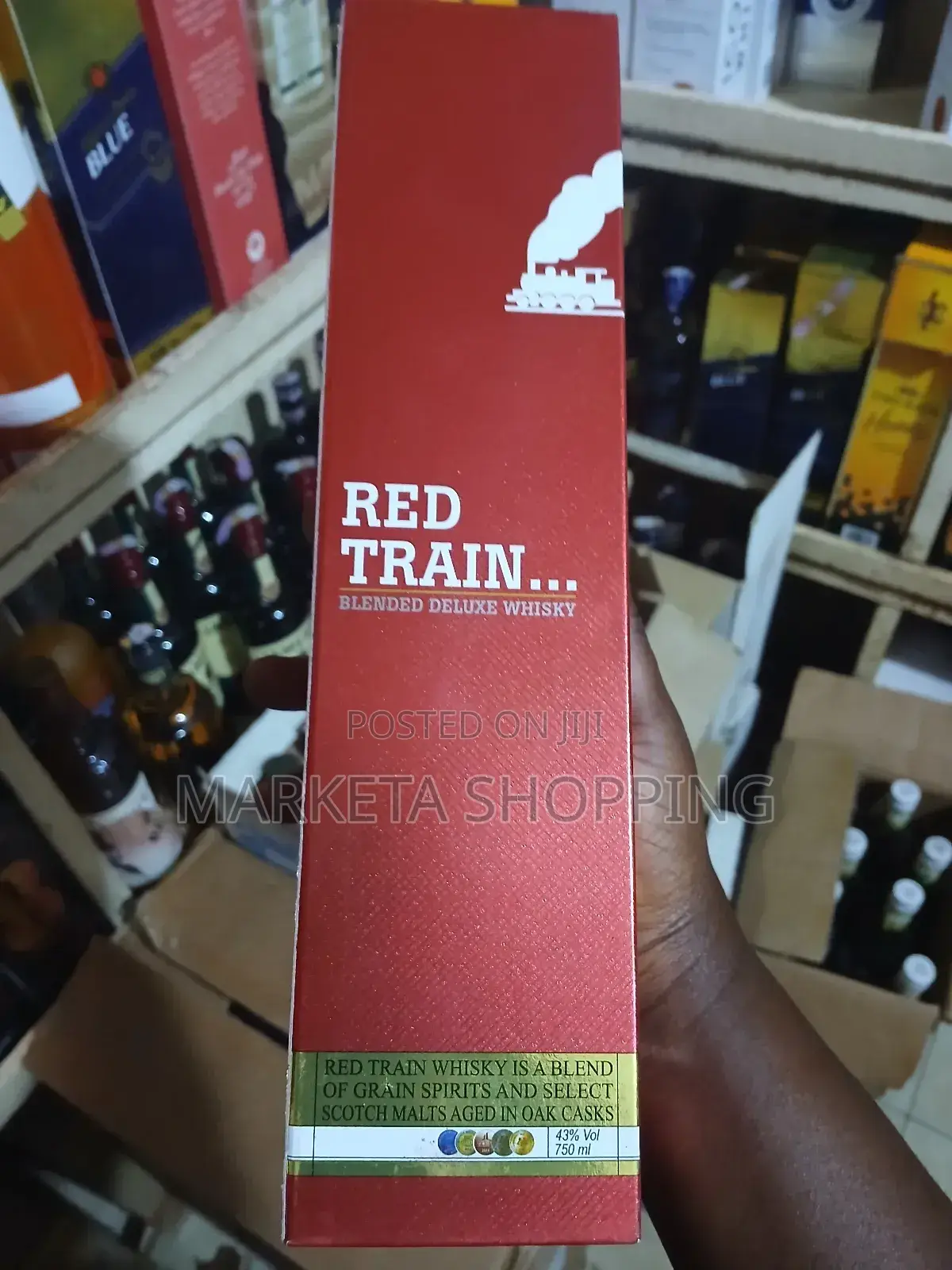 Red Train Blended Whiskey 750ml